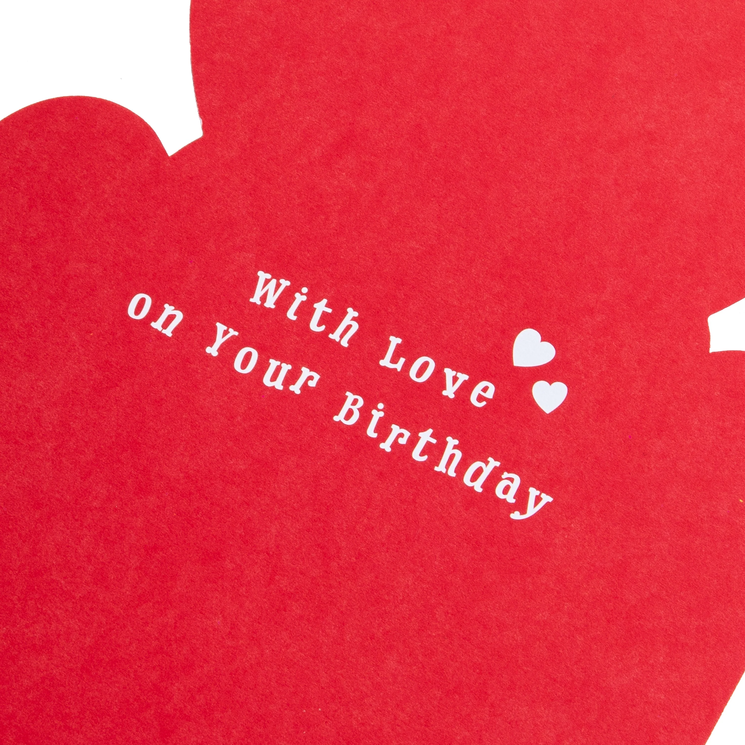 Birthday Card for Husband - Hello Sunrise Colourful Hearts Design - Image 3