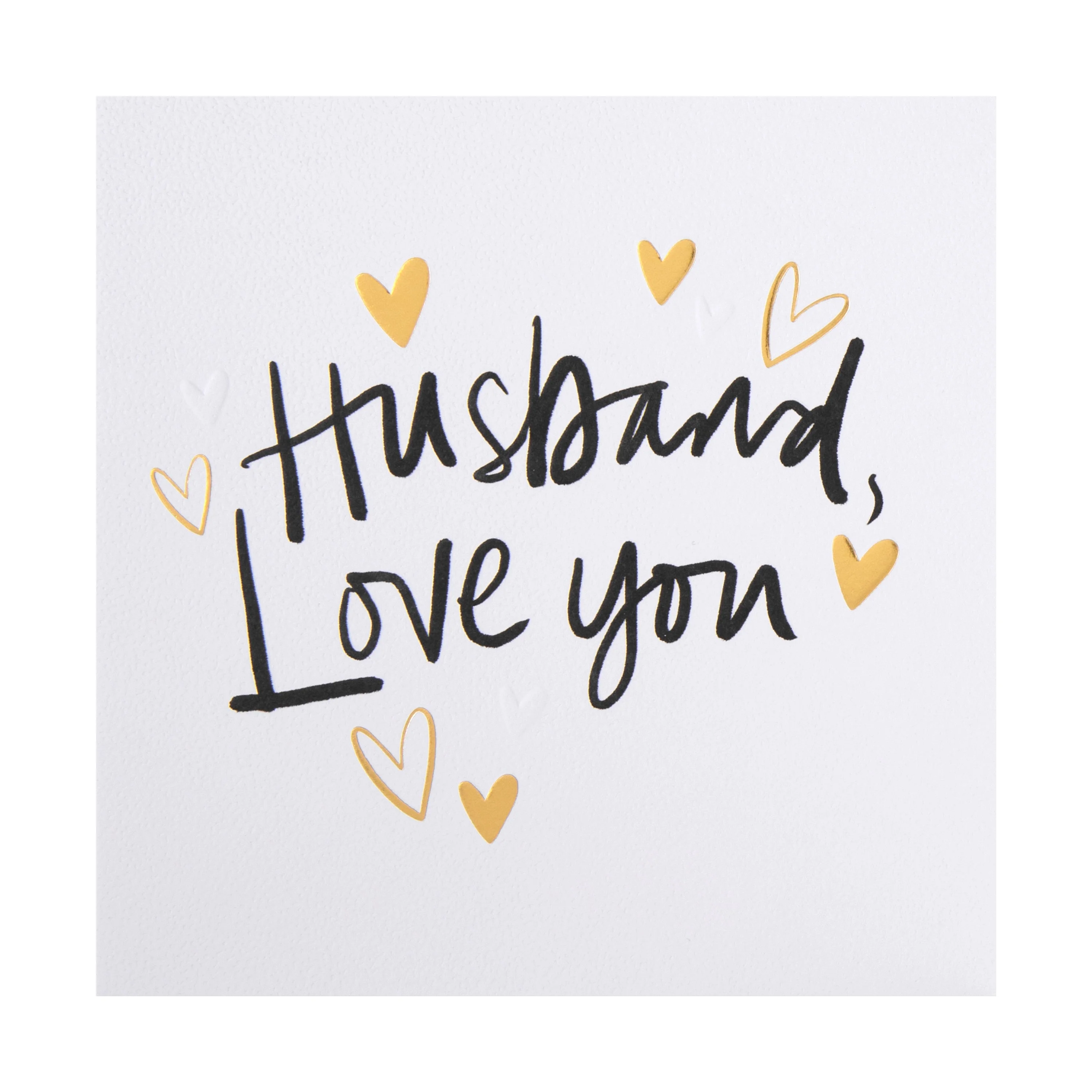 Birthday Card for Husband - Inkwave Typography Design - Image 4
