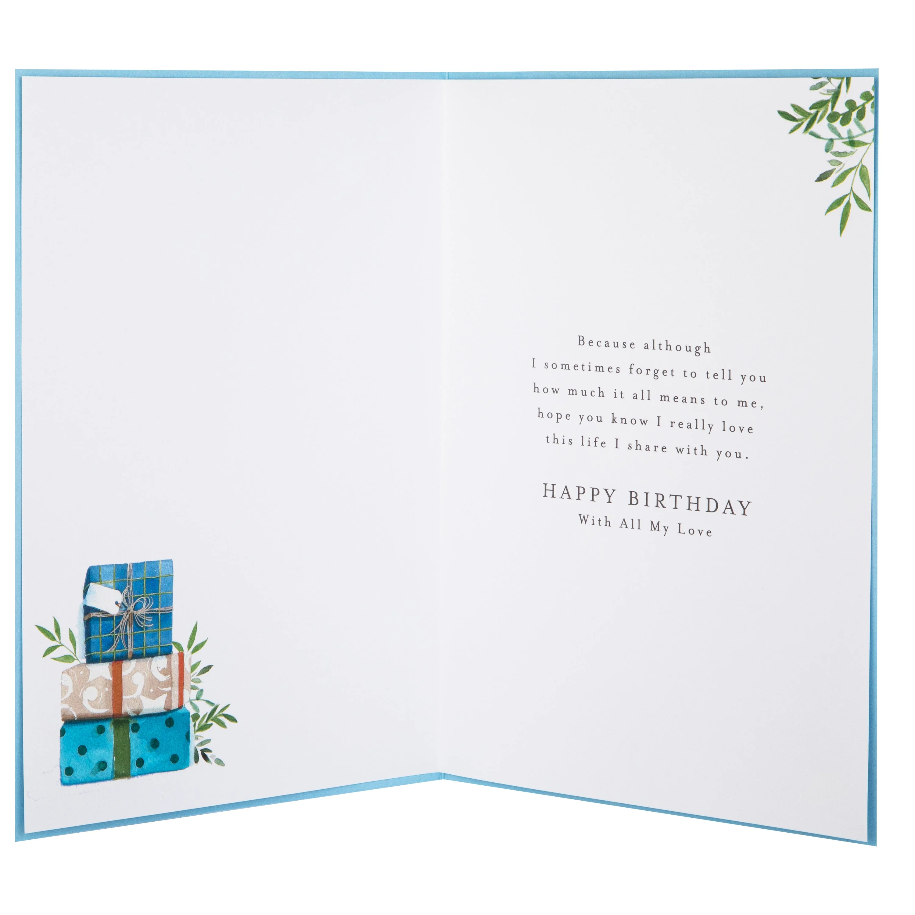 Birthday Card for Husband - Lucy Cromwell Plants & Gifts Design - Image 2