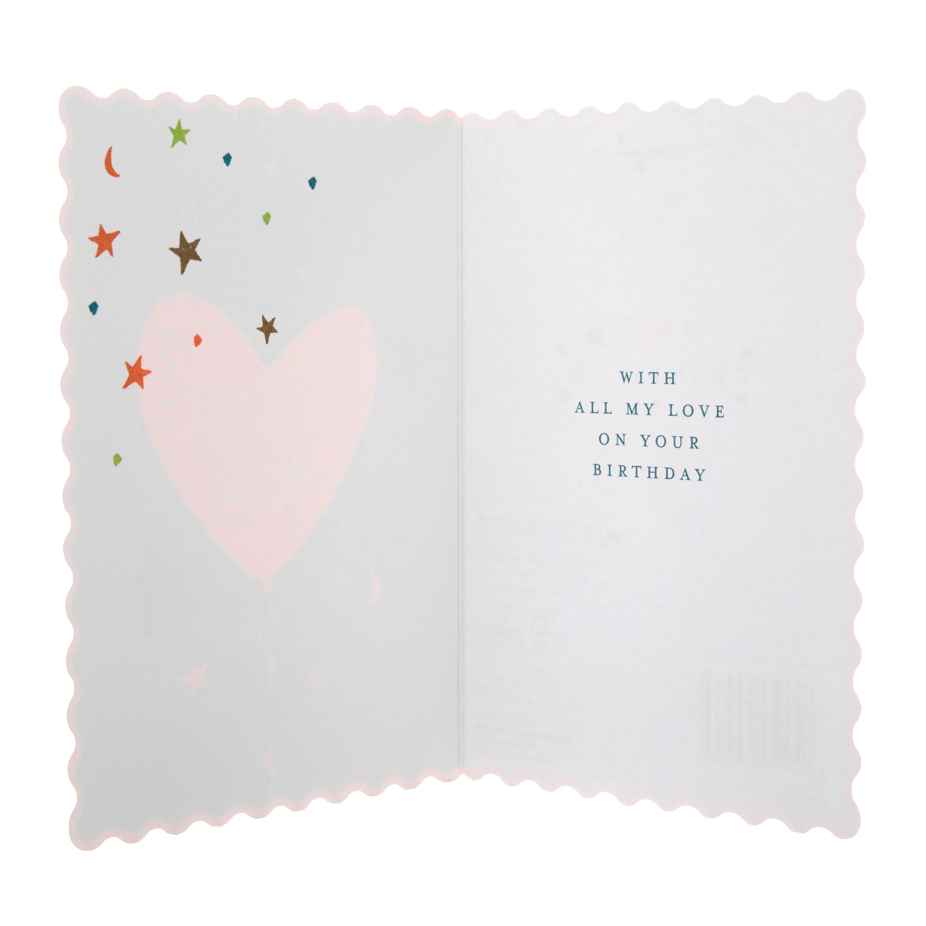 Birthday Card for Husband - Oh Darling Heart Design - Image 2
