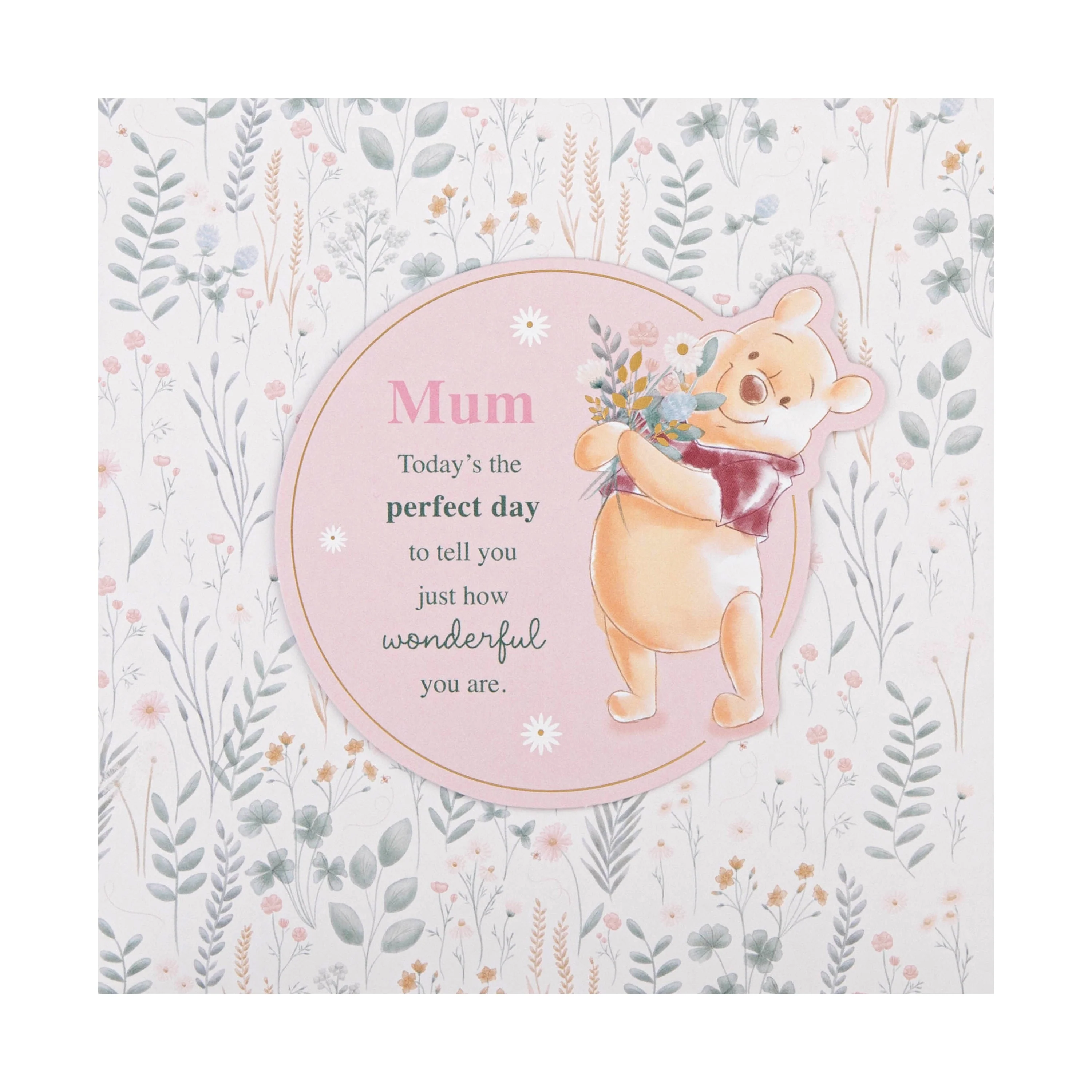 Birthday Card for Mum - Disney Winnie the Pooh Design - Image 4