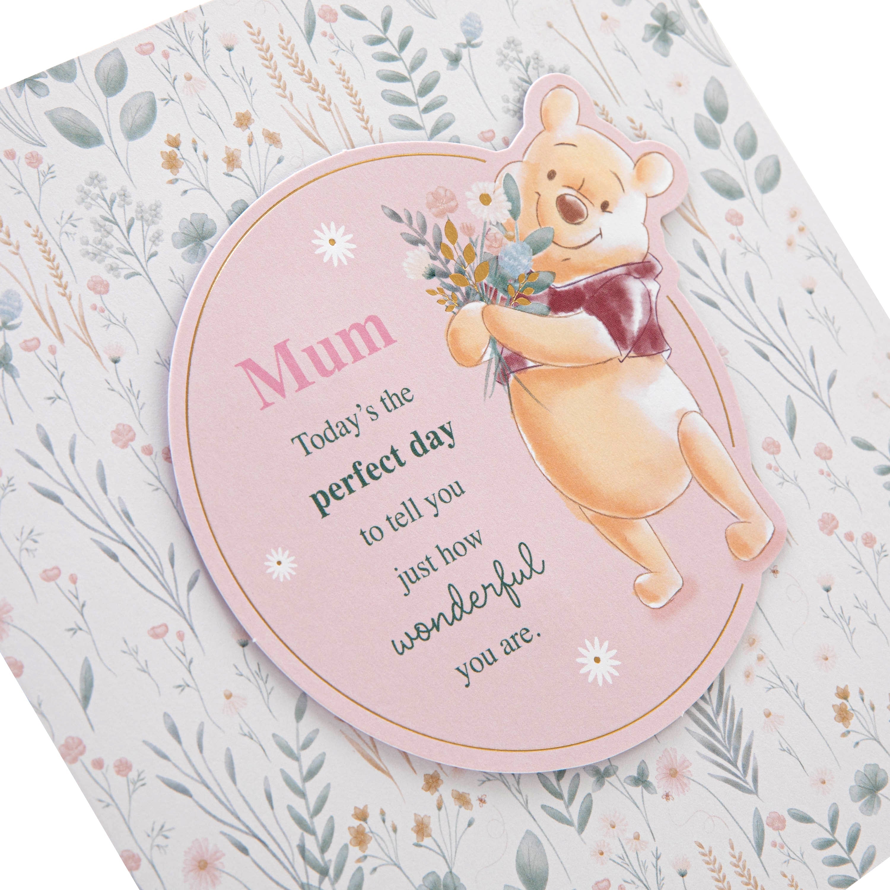 Birthday Card for Mum - Disney Winnie the Pooh Design - Image 5