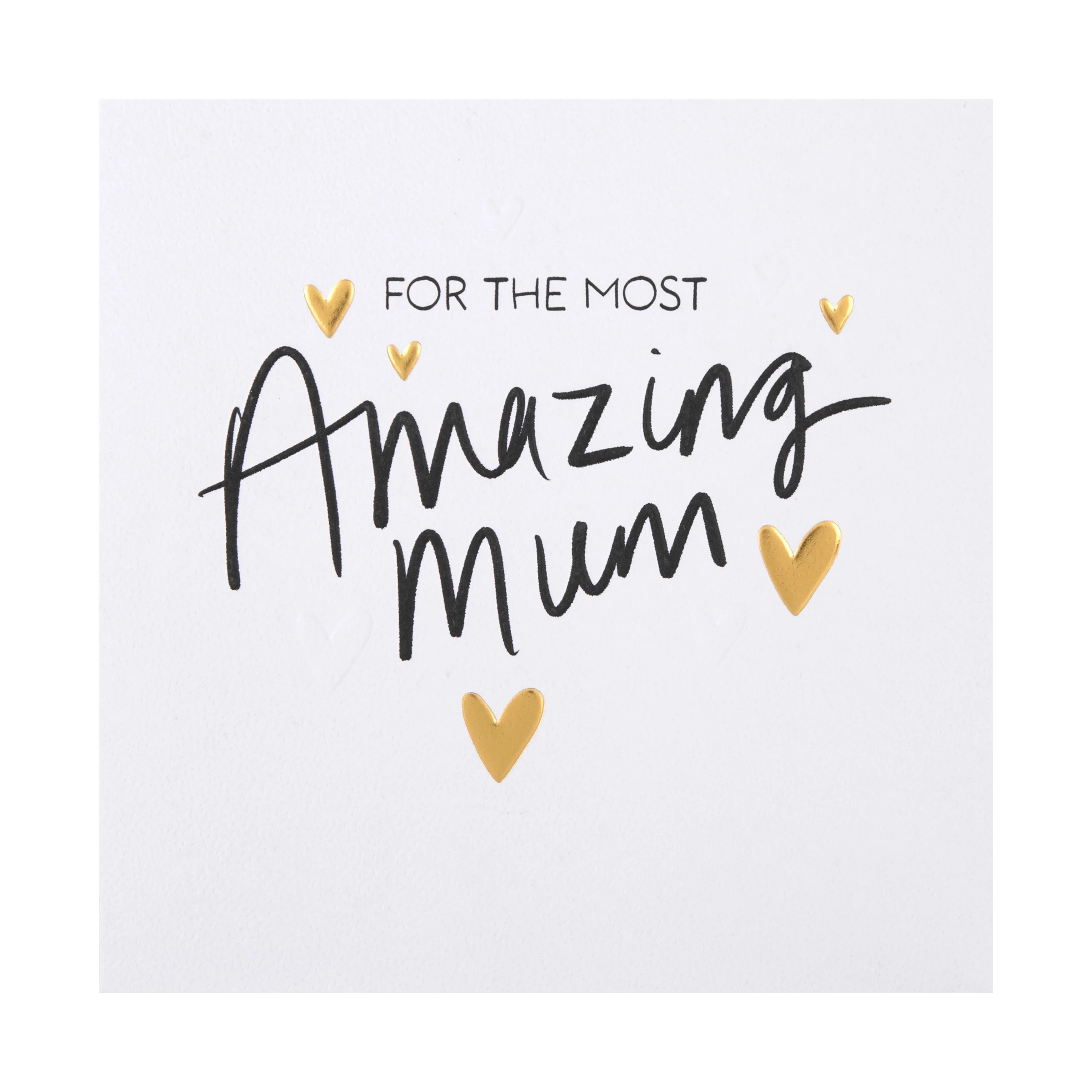 Birthday Card for Mum - Inkwave Typography Design - Image 4