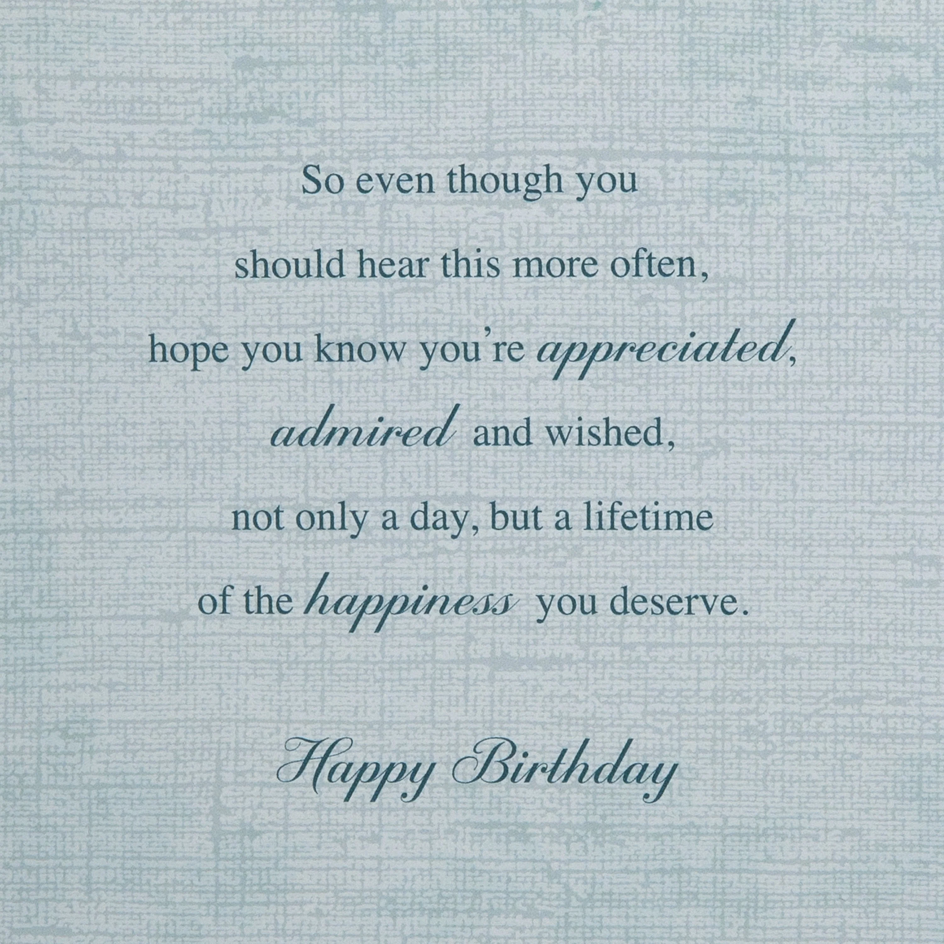 Birthday Card for Mum - Intricate Traditional Floral Design - Image 4