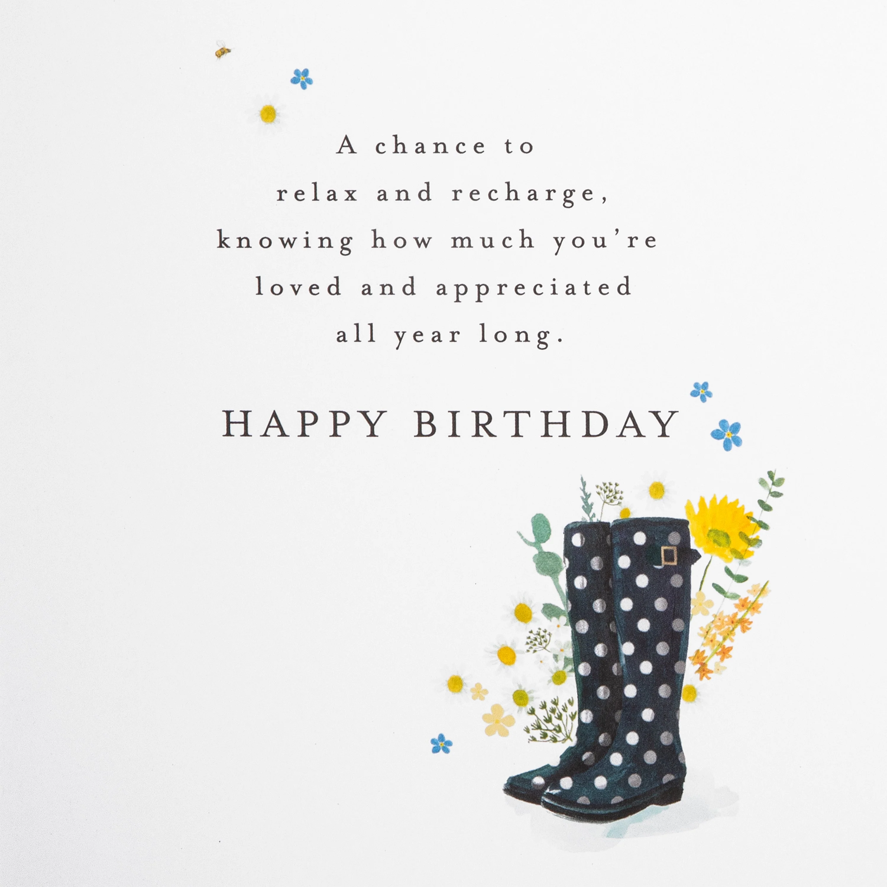 Birthday Card for Mum - Lucy Cromwell Gardening Tools Design - Image 3