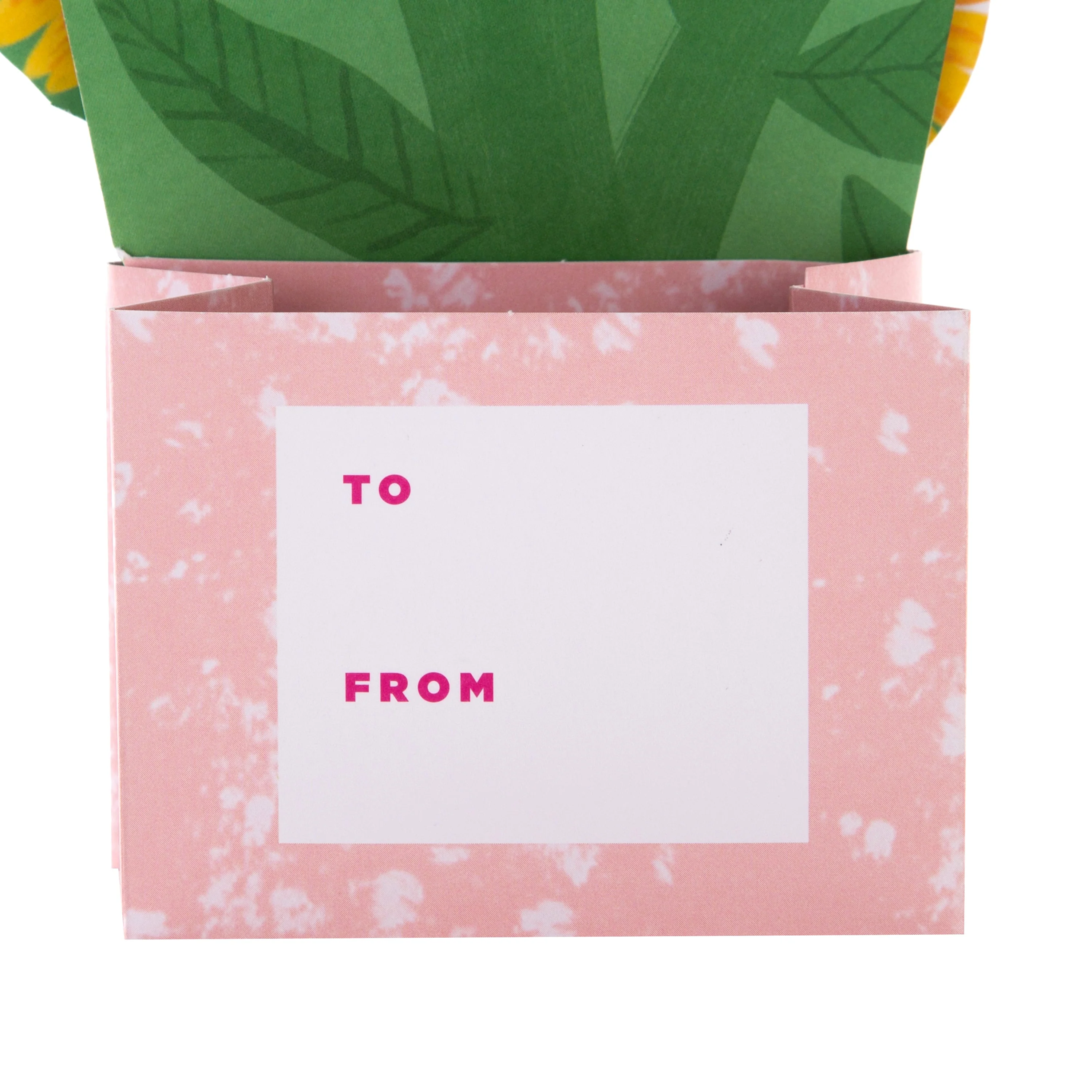 Birthday Card for Mum - Pop-up 3D Sunflowers & Vase Design - Image 6