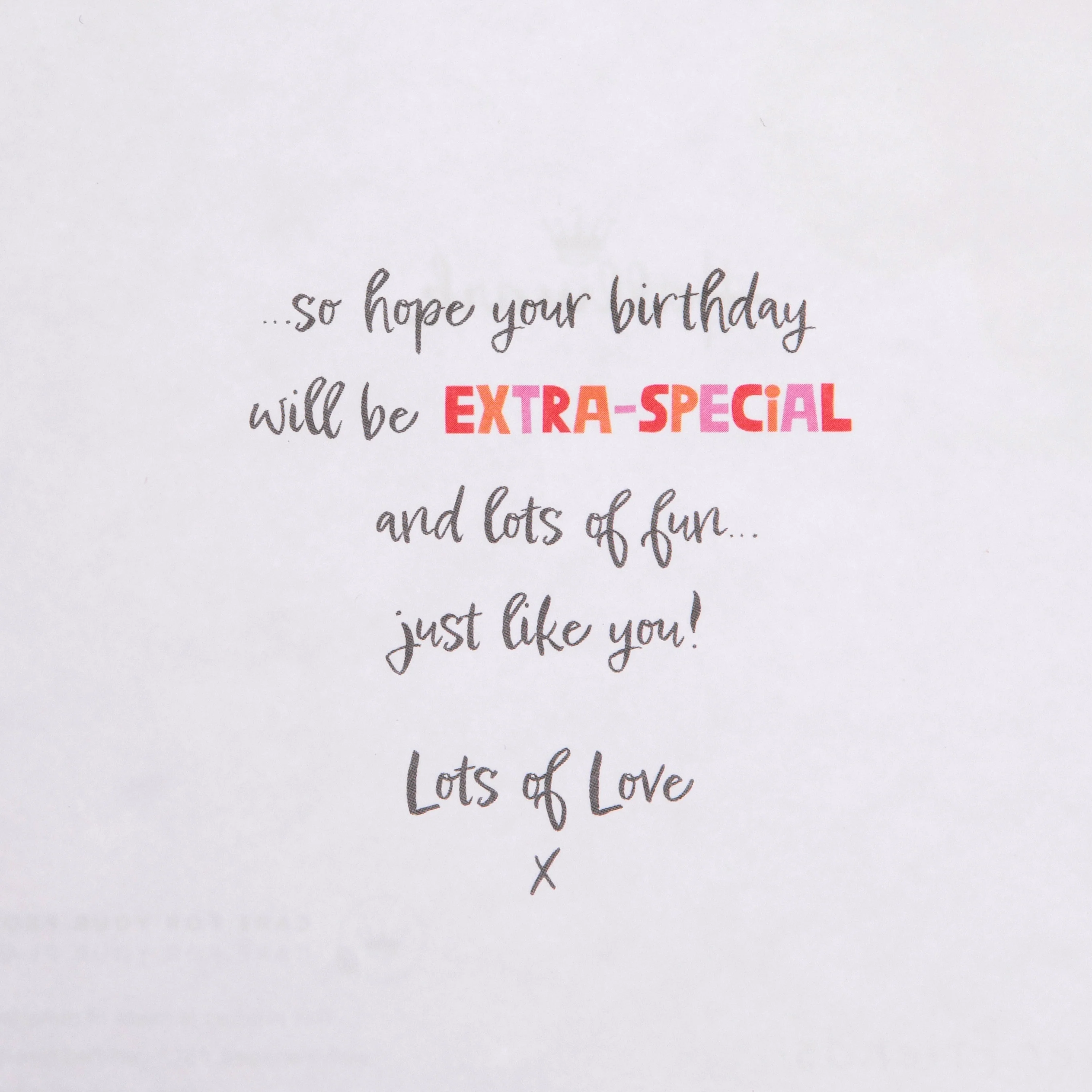 Birthday Card for Mummy - Forever Friends Bears Heart Design - Image 4