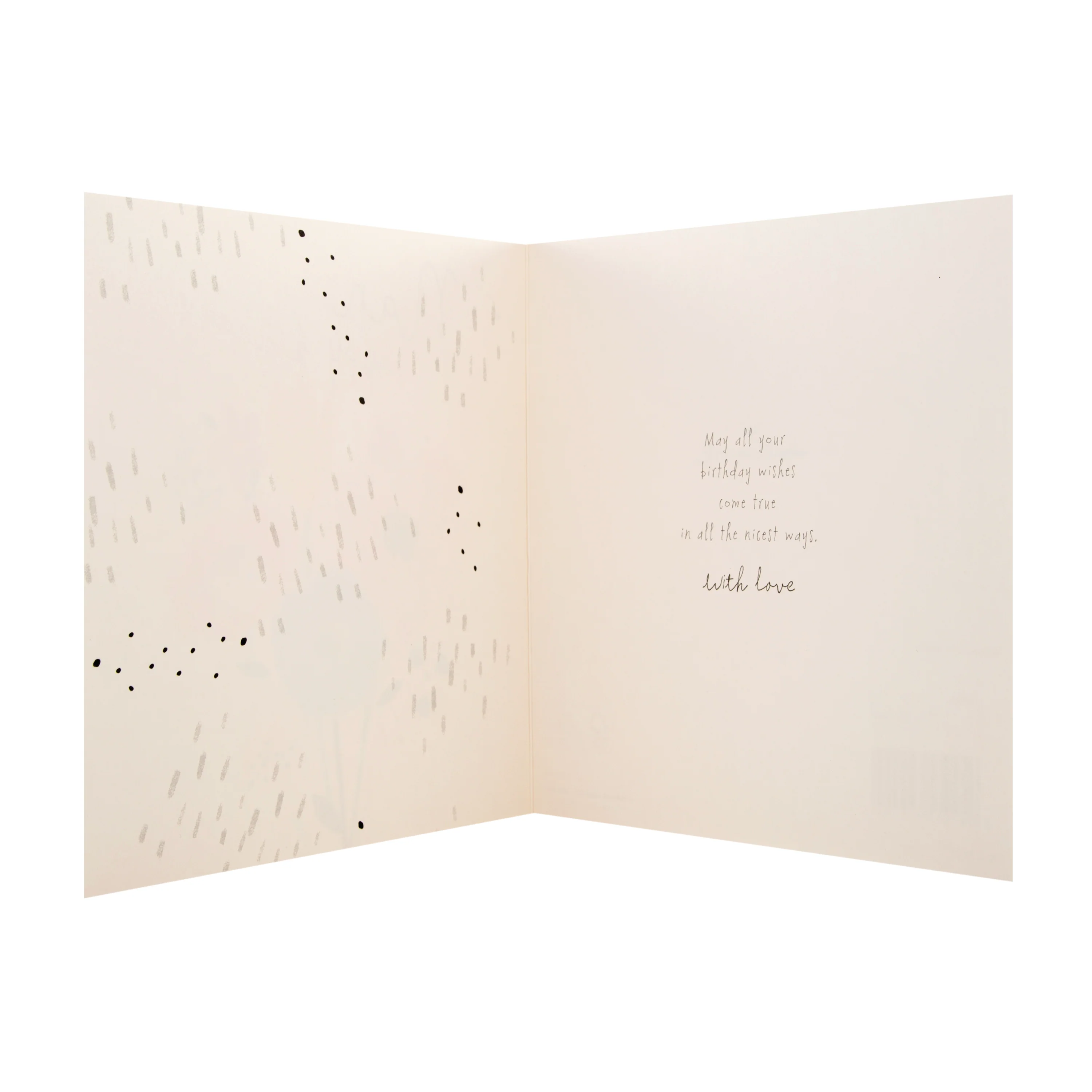 Birthday Card for Nan - Contemporary Floral Design - Image 2