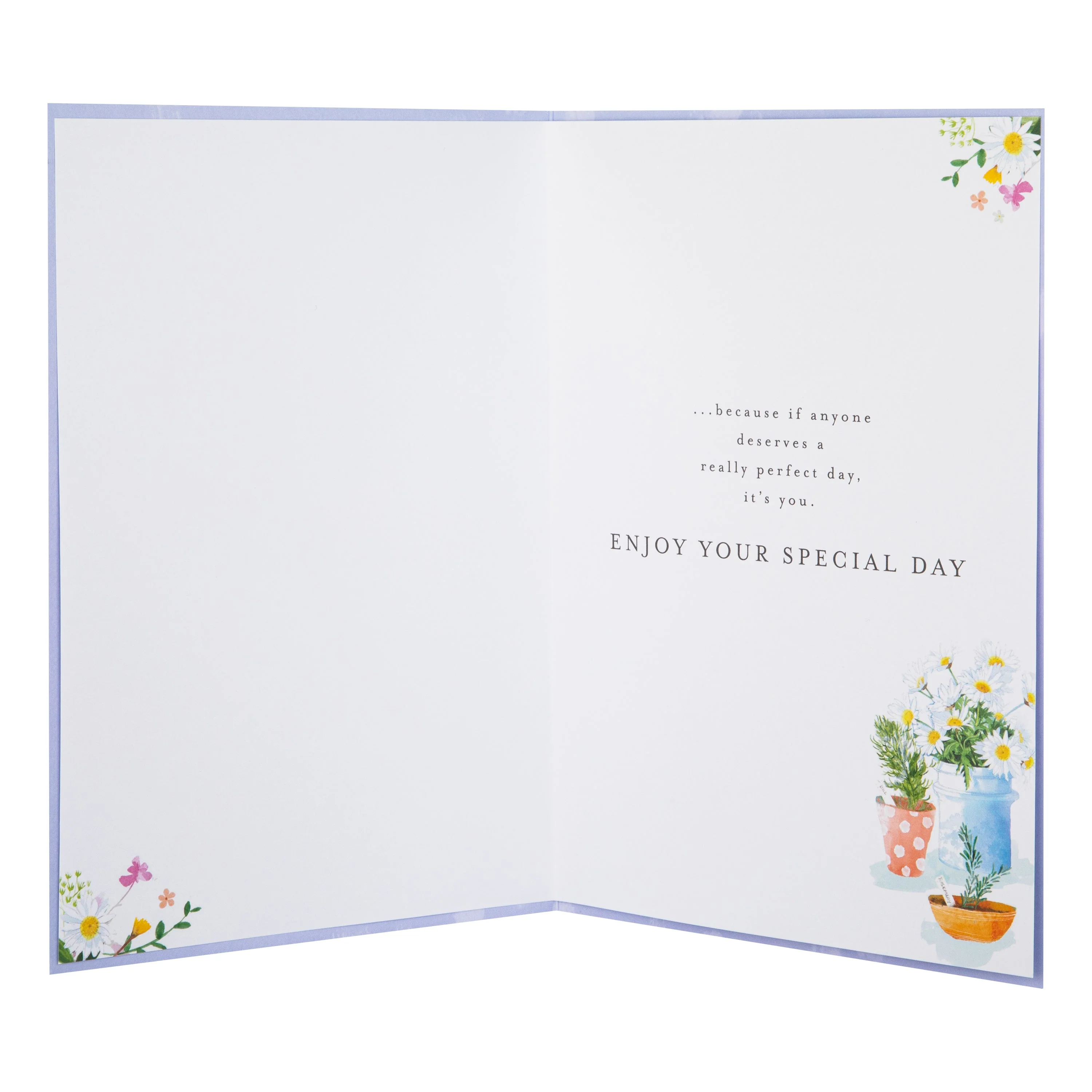 Birthday Card for Sister In Law - Lucy Cromwell Flowers & Plants Design - Image 2