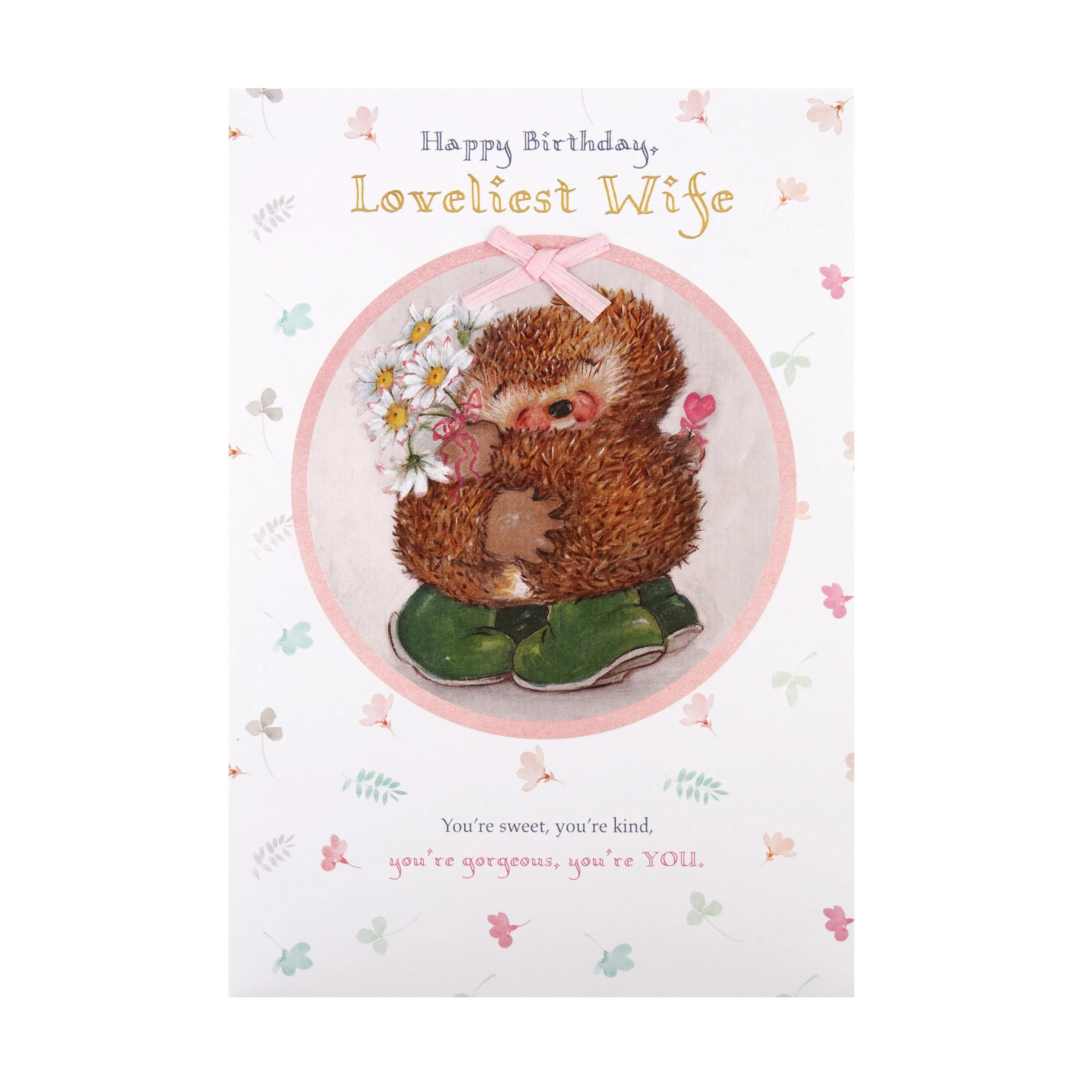 Birthday Card for Wife - Cute Country Companions Design - Image 3
