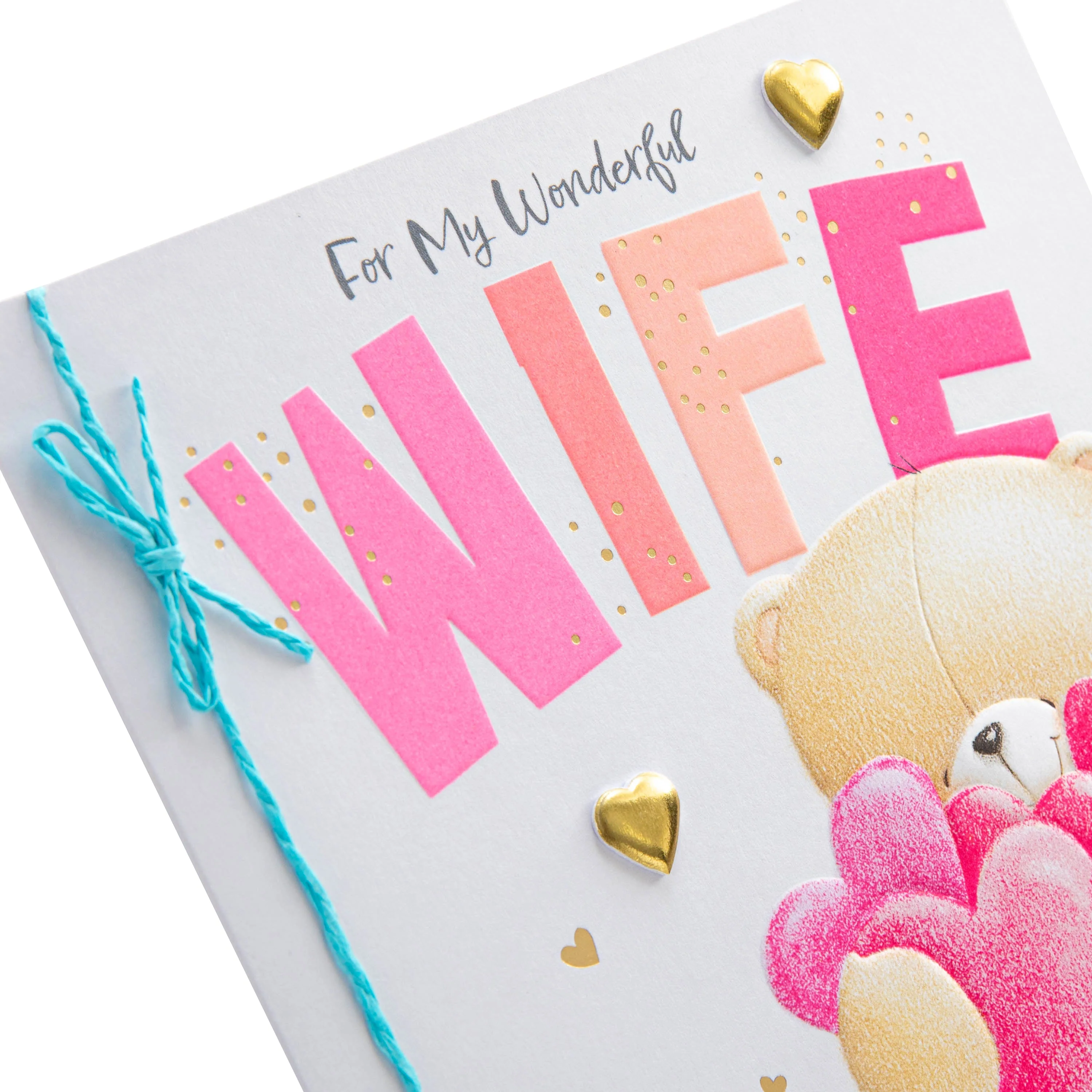 Birthday Card for Wife - Forever Friends Poem Design - Image 6