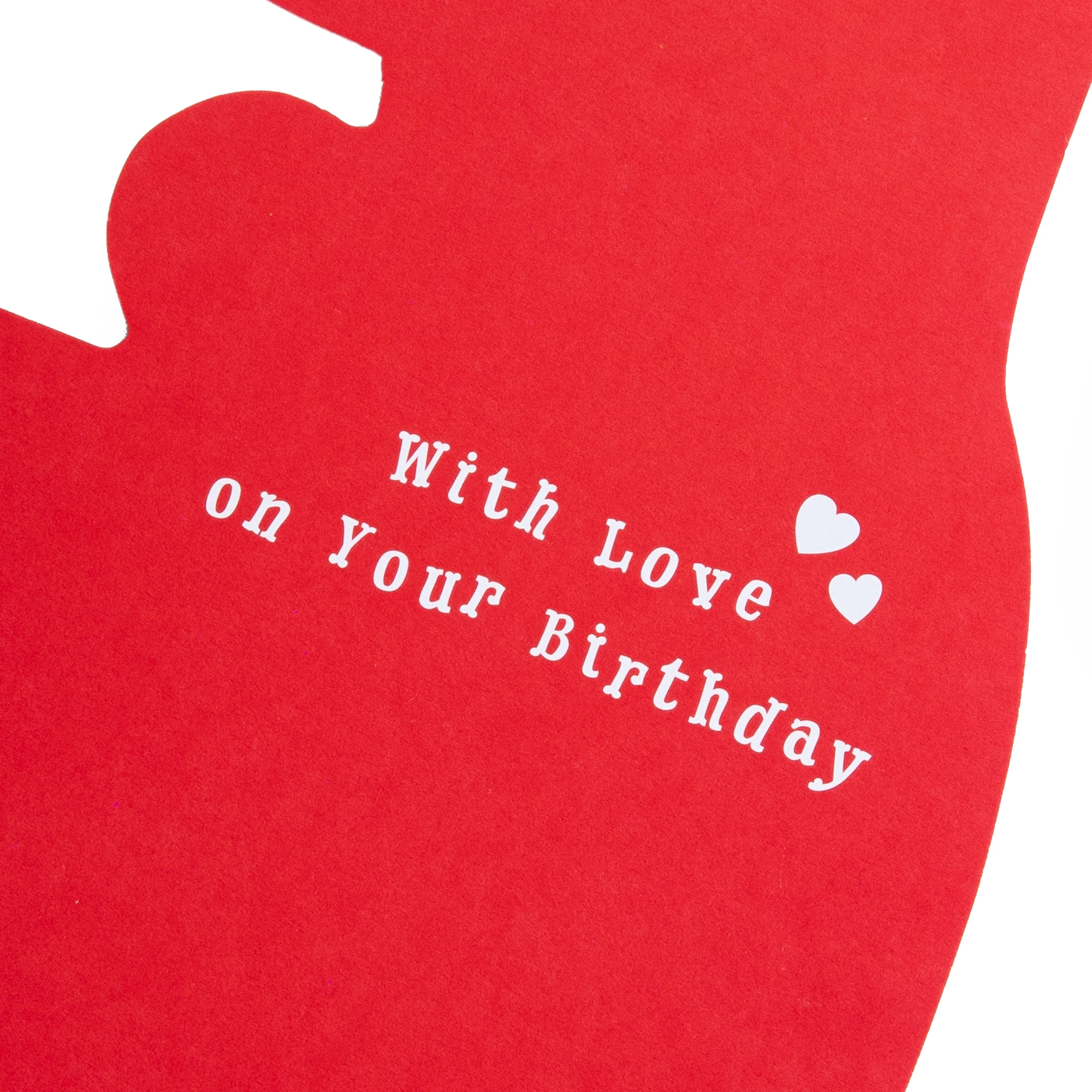 Birthday Card for Wife - Hello Sunrise Pink Champagne Bottle Design - Image 3