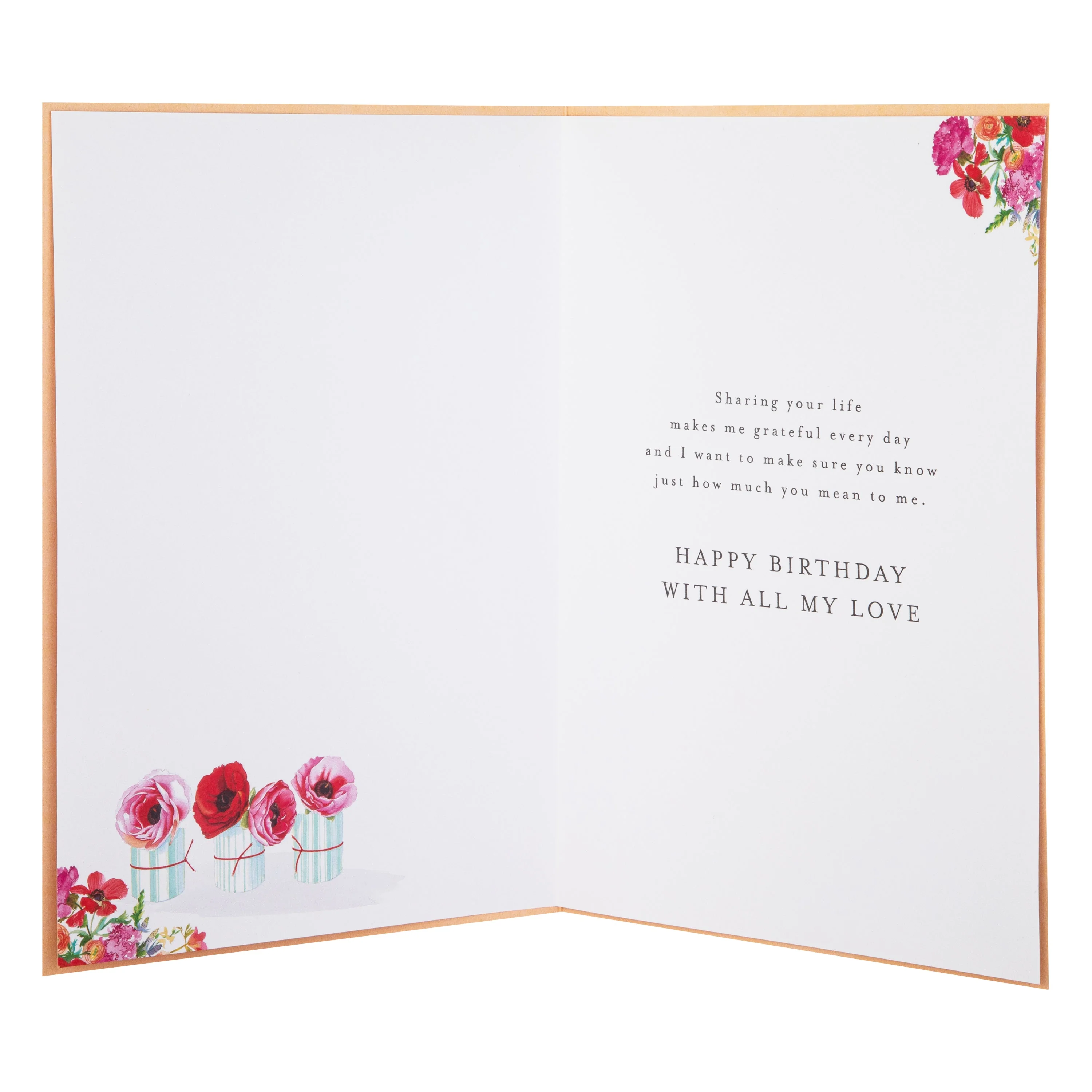 Birthday Card for Wife - Lucy Cromwell Flowers, Gifts & Balloon Design - Image 2