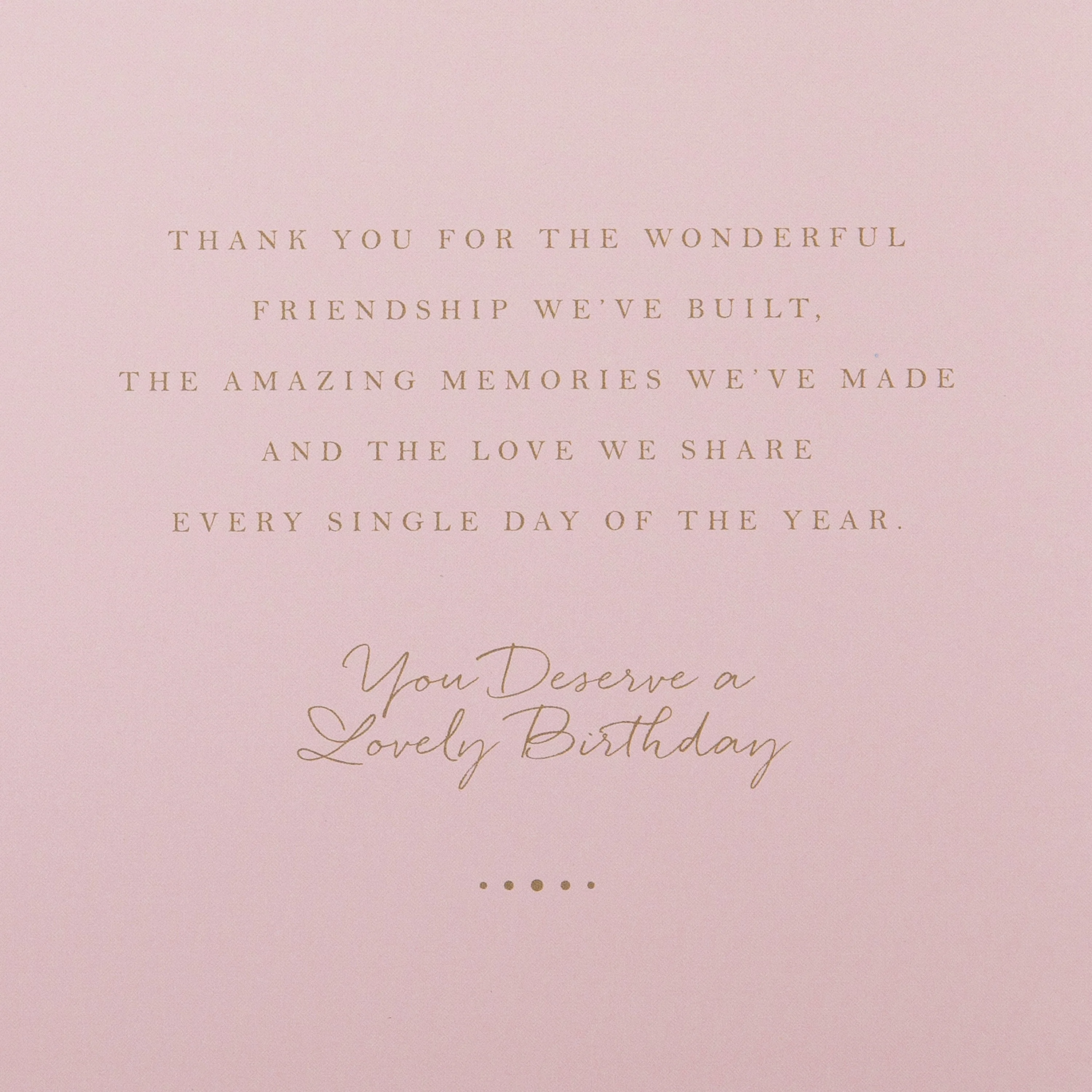 Birthday Card for Wife - Traditional Floral Design with Heartfelt Verse - Image 4