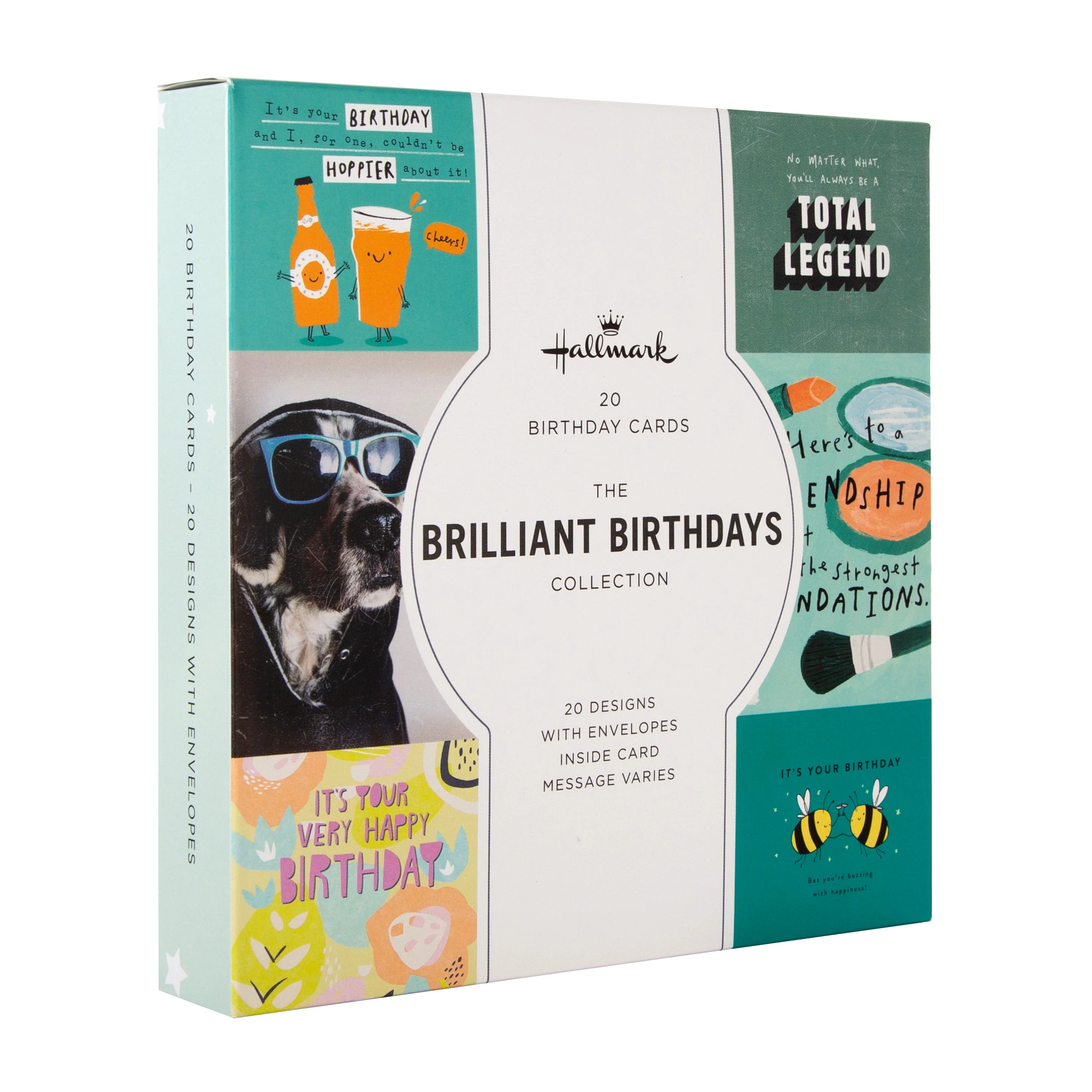 Birthday Cards - Multipack of 20 in 20 Contemporary Designs - Image 3