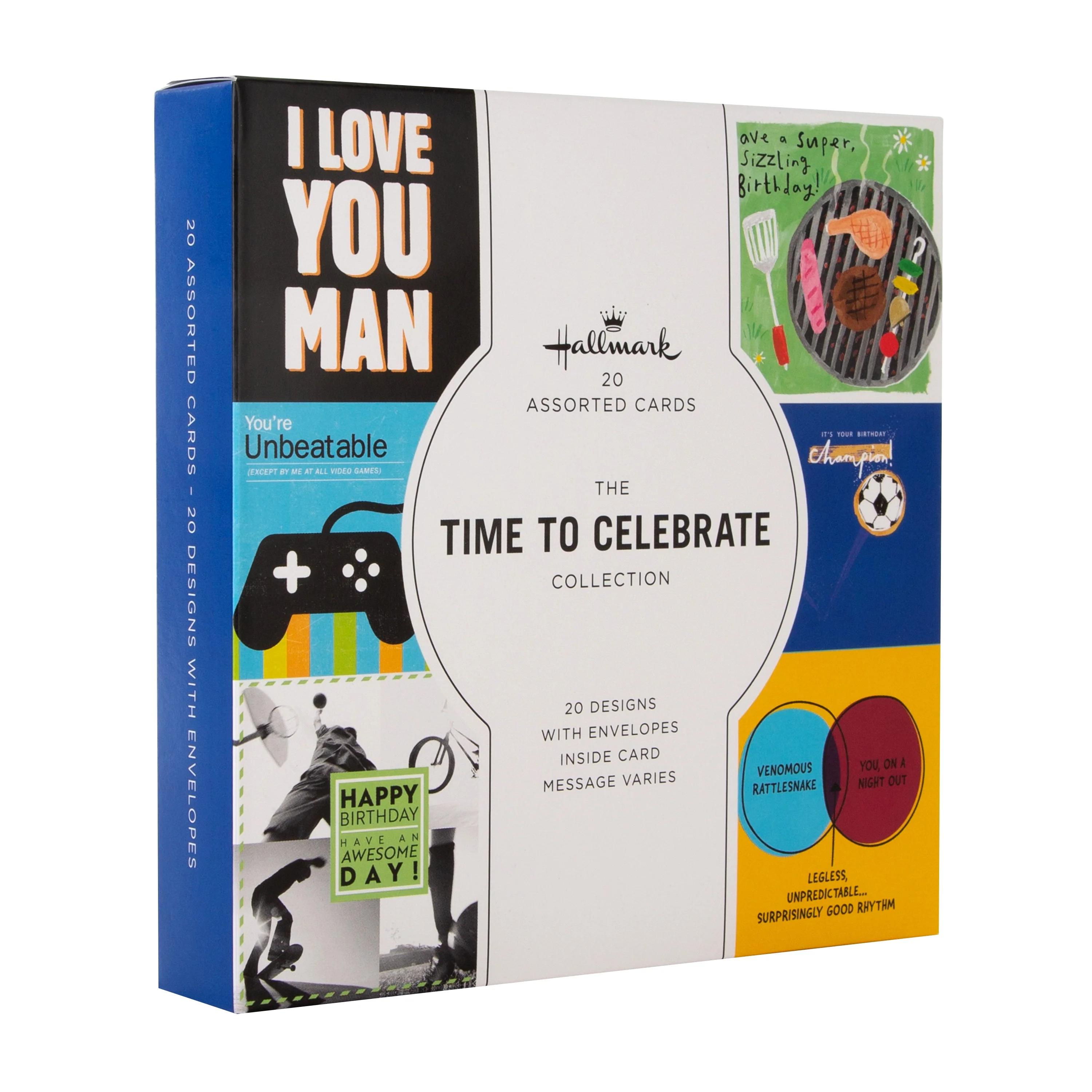 Birthday Cards - Multipack of 20 in 20 Epic Designs - Image 3