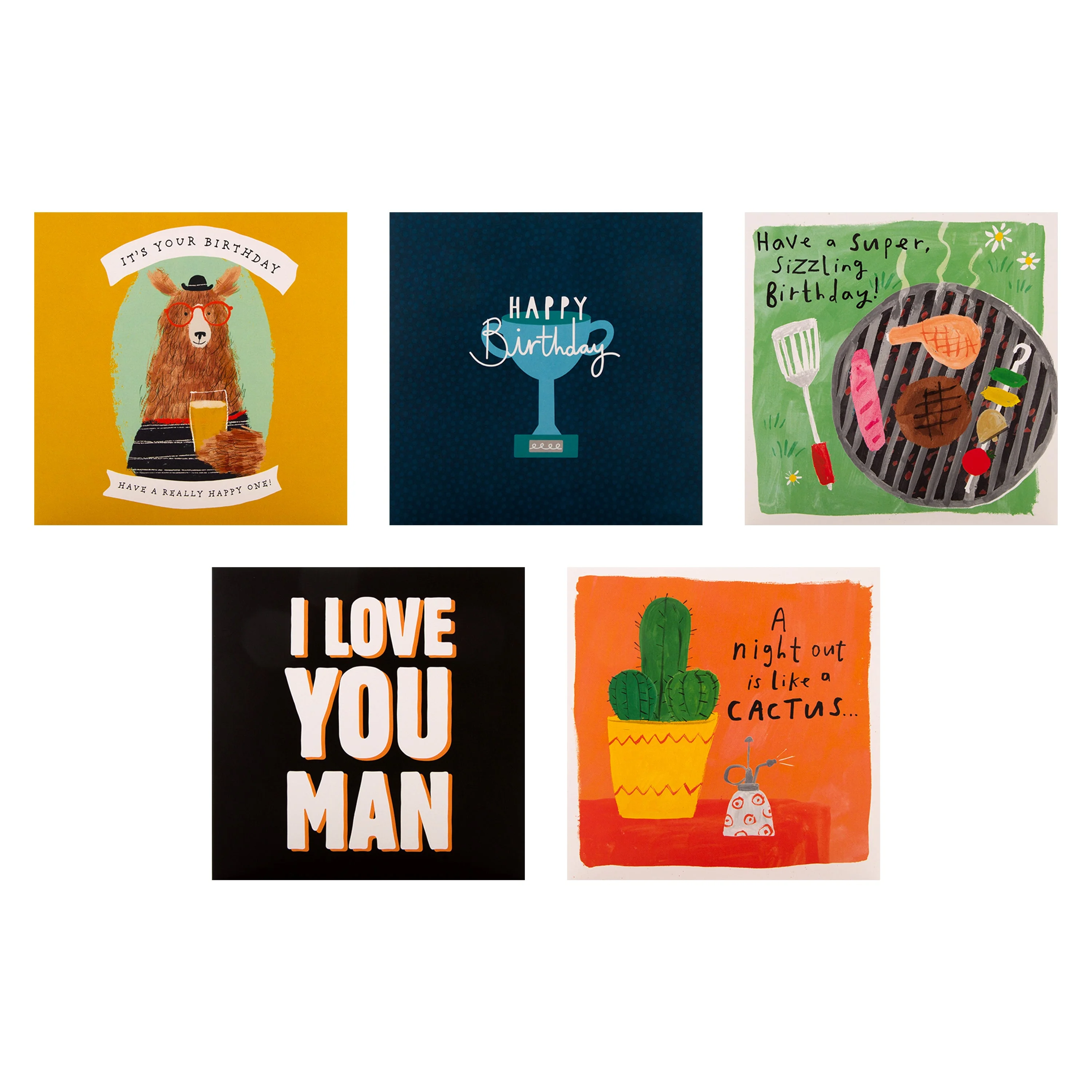 Birthday Cards - Multipack of 20 in 20 Epic Designs - Image 6