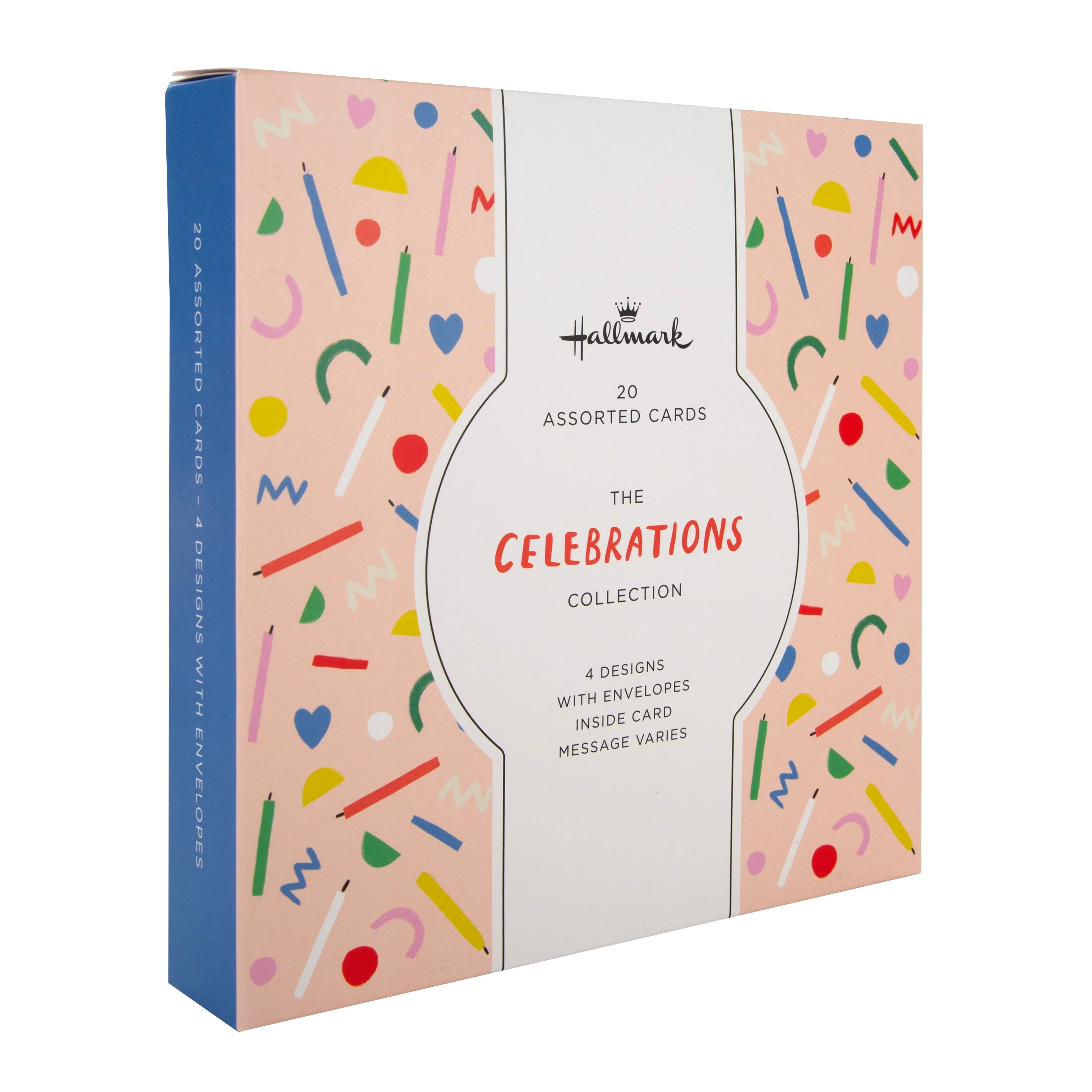 Birthday Cards - Multipack of 20 in 4 Colourful Designs - Image 3