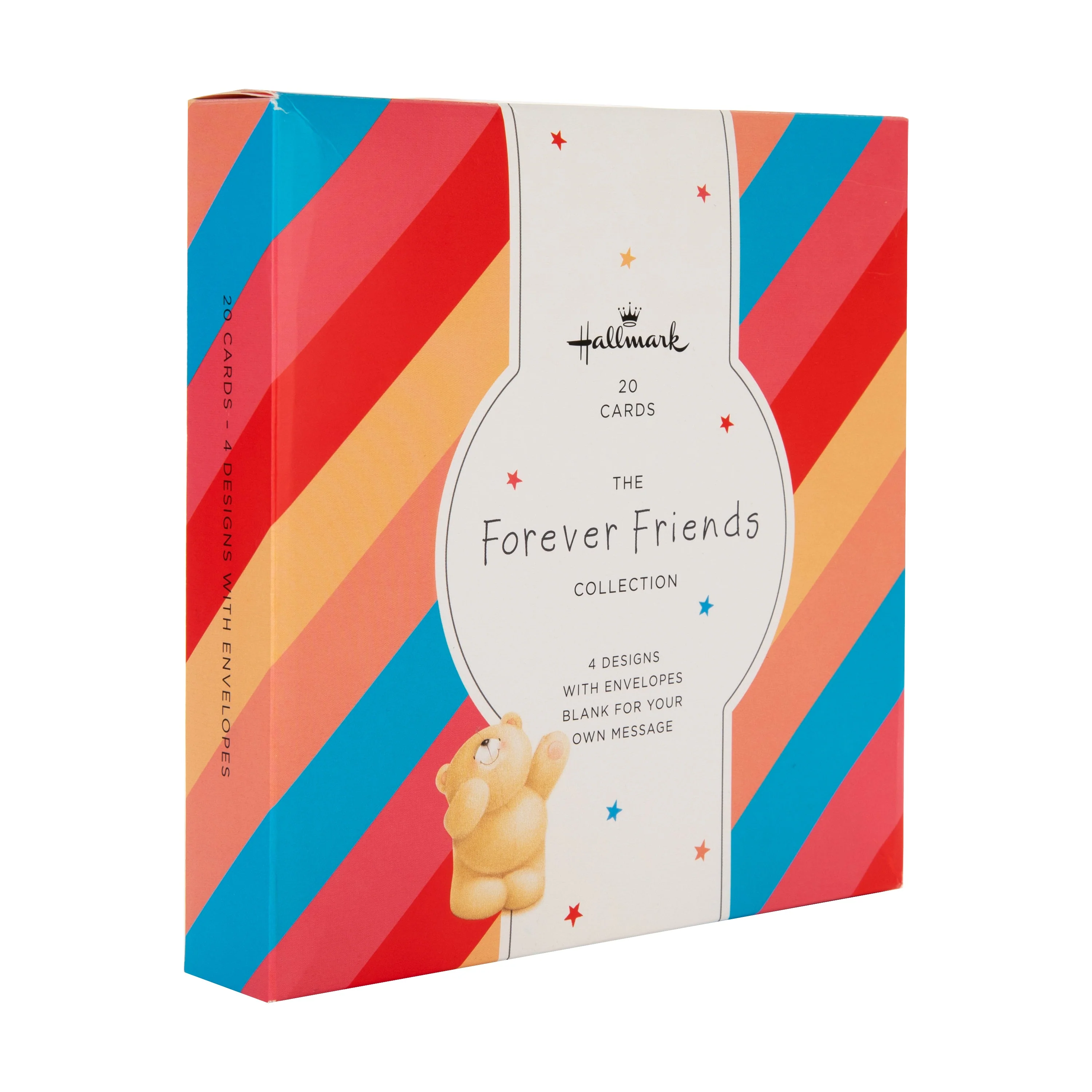 Birthday Cards - Multipack of 20 in 4 fun Forever Friends Designs - Image 3