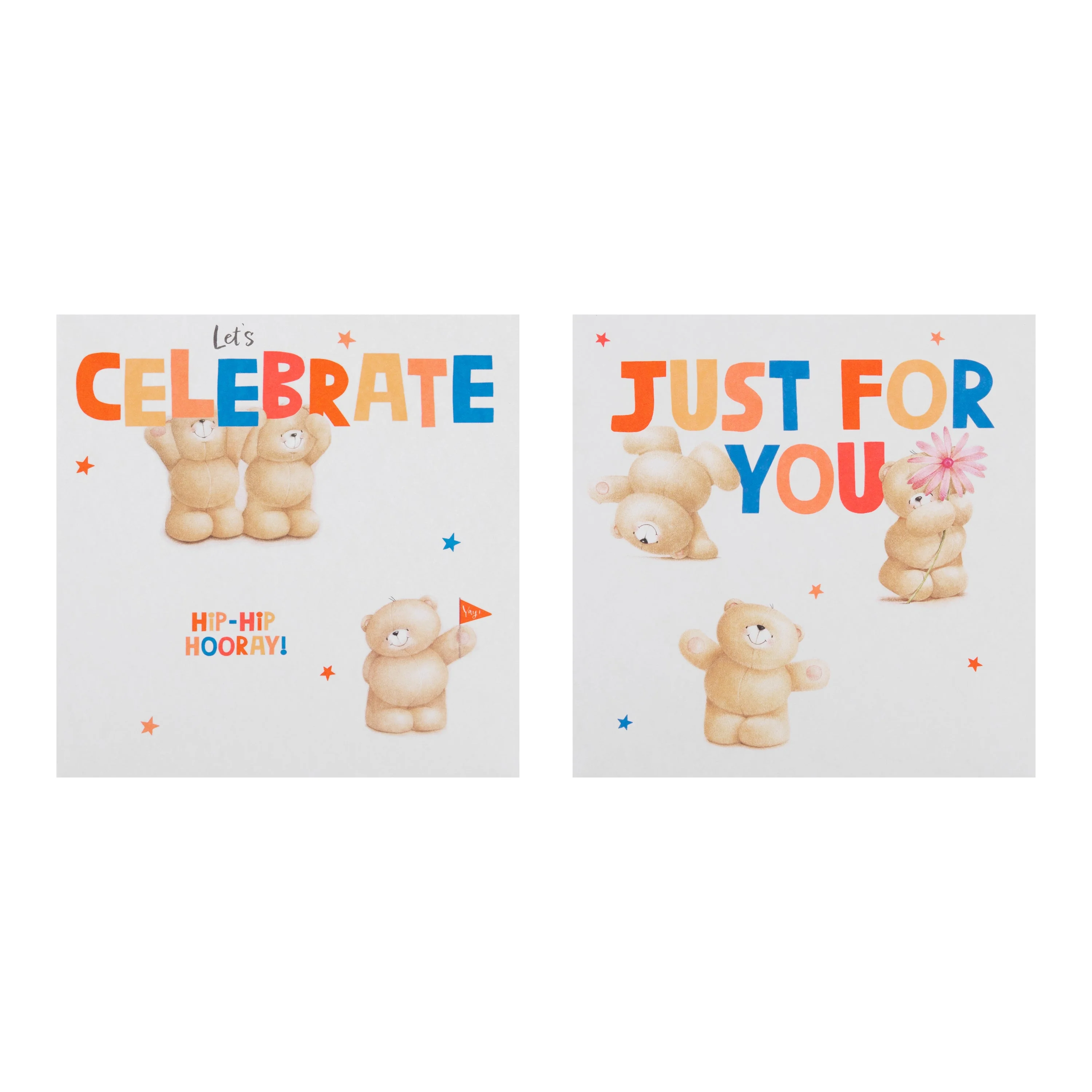 Birthday Cards - Multipack of 20 in 4 fun Forever Friends Designs - Image 5