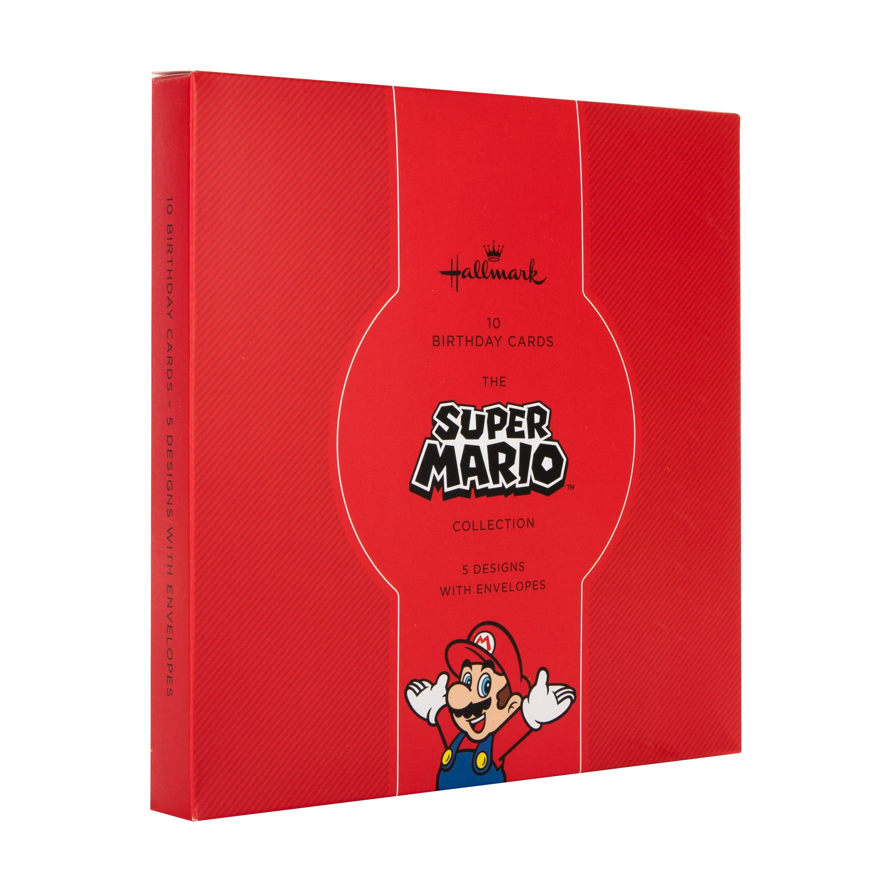 Birthday Cards Multipack - Pack of 10 in 5 Super Mario Designs - Image 3