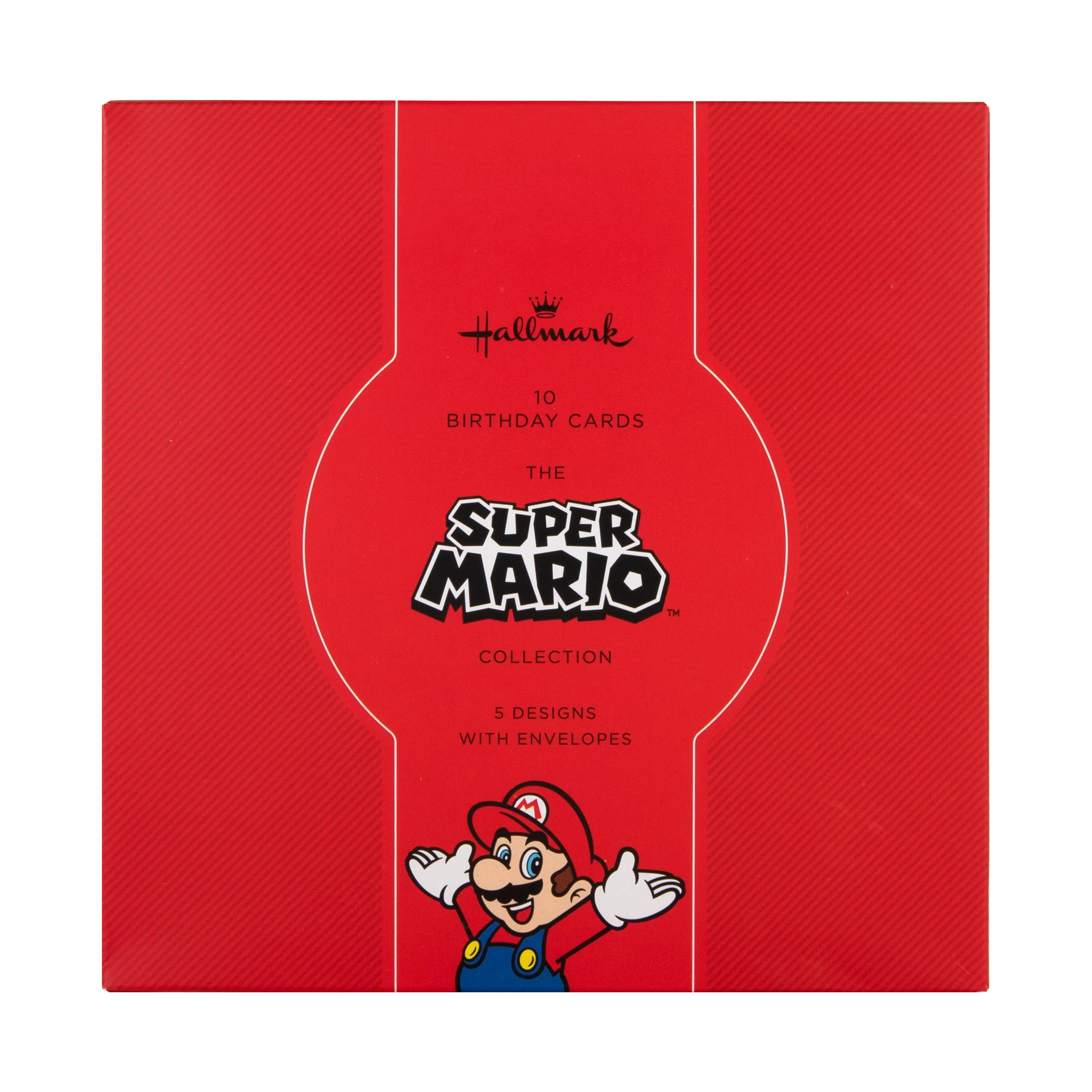 Birthday Cards Multipack - Pack of 10 in 5 Super Mario Designs - Image 7
