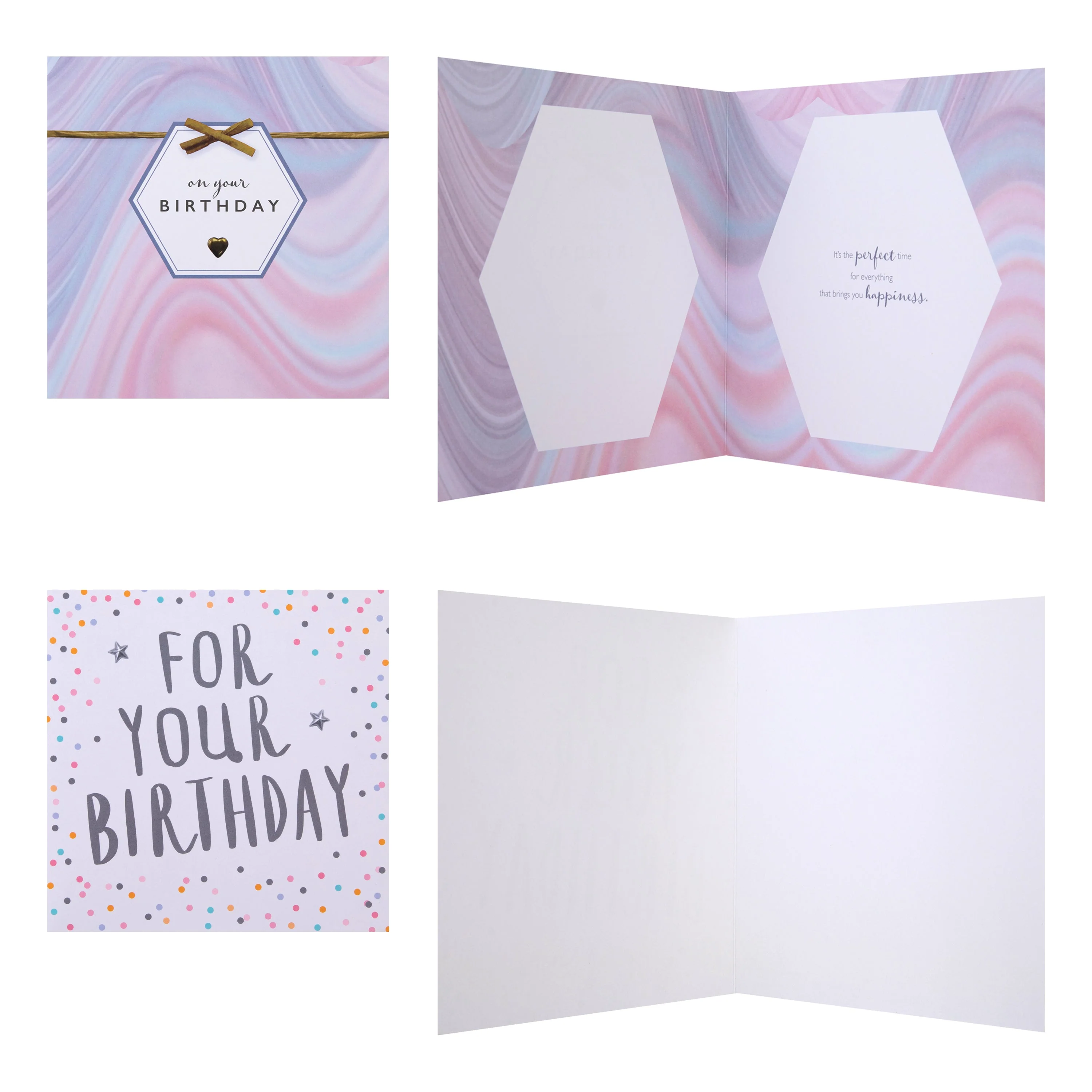 Birthday Cards Multipack - Pack of 30 in 6 Elegant Designs - Image 4