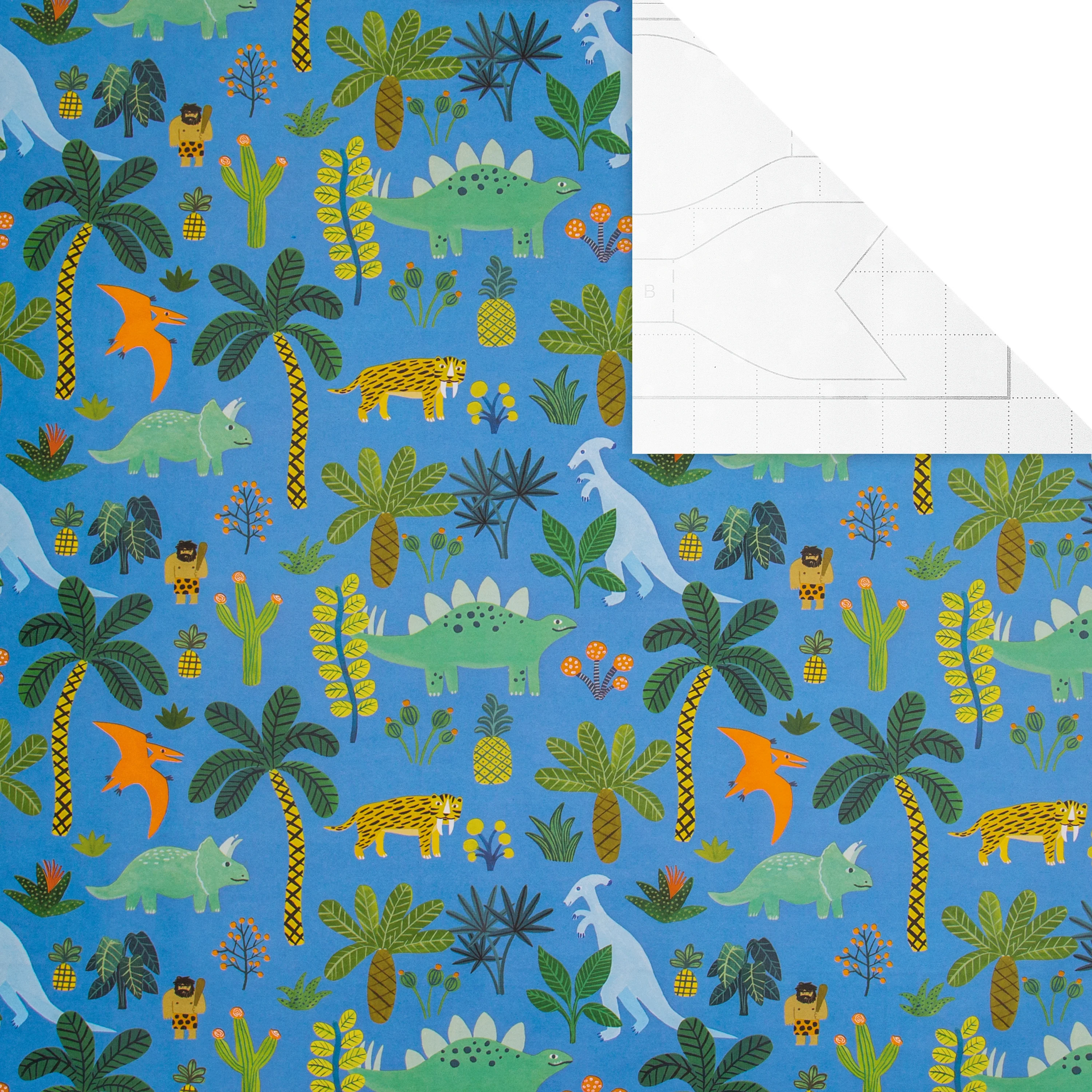 6M Birthday Wrapping Paper Pack for Kids - 3 x 2M Rolls in 3 Fun Designs - Image 3