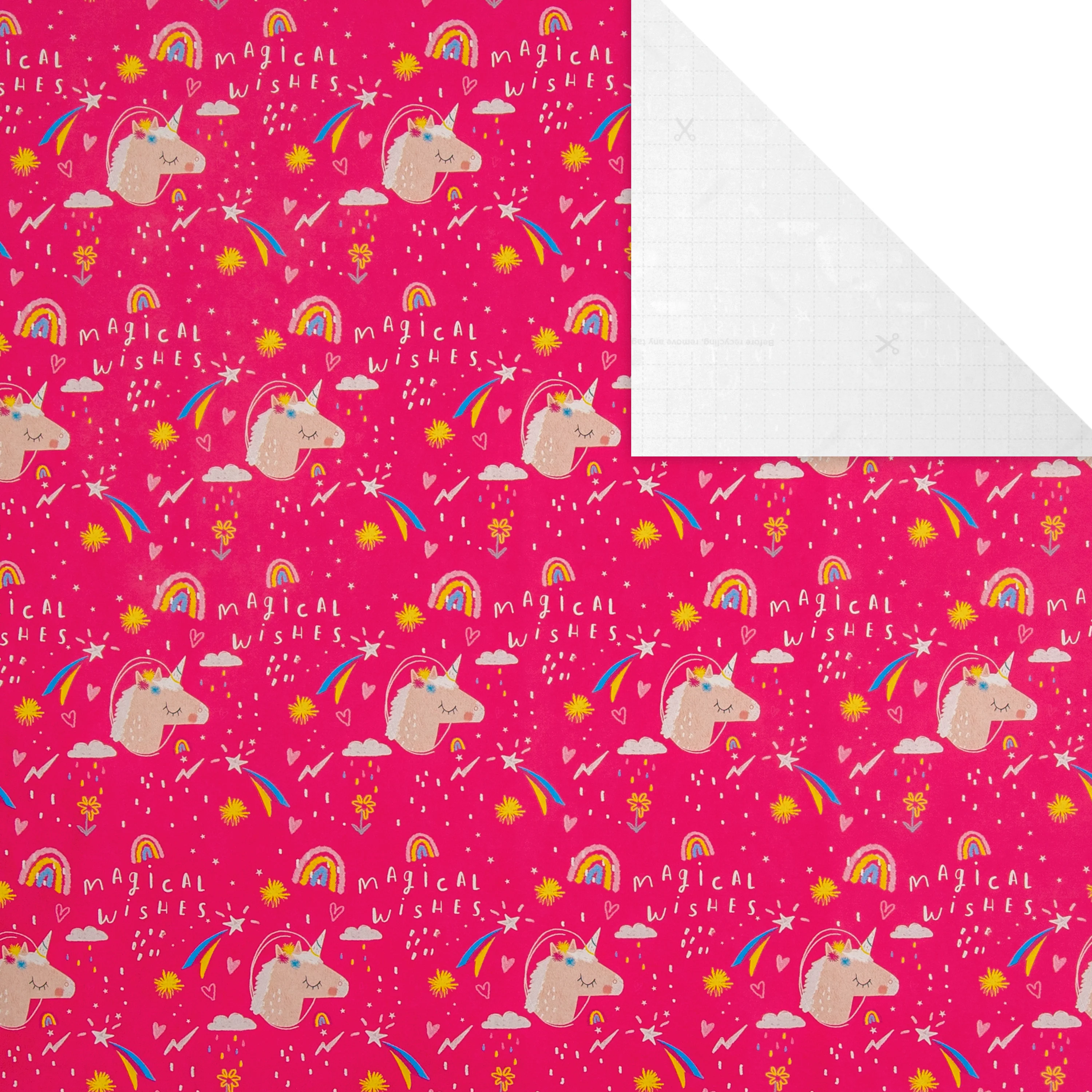6M Birthday Wrapping Paper Pack for Kids - 3 x 2M Rolls in 3 Fun Designs - Image 4