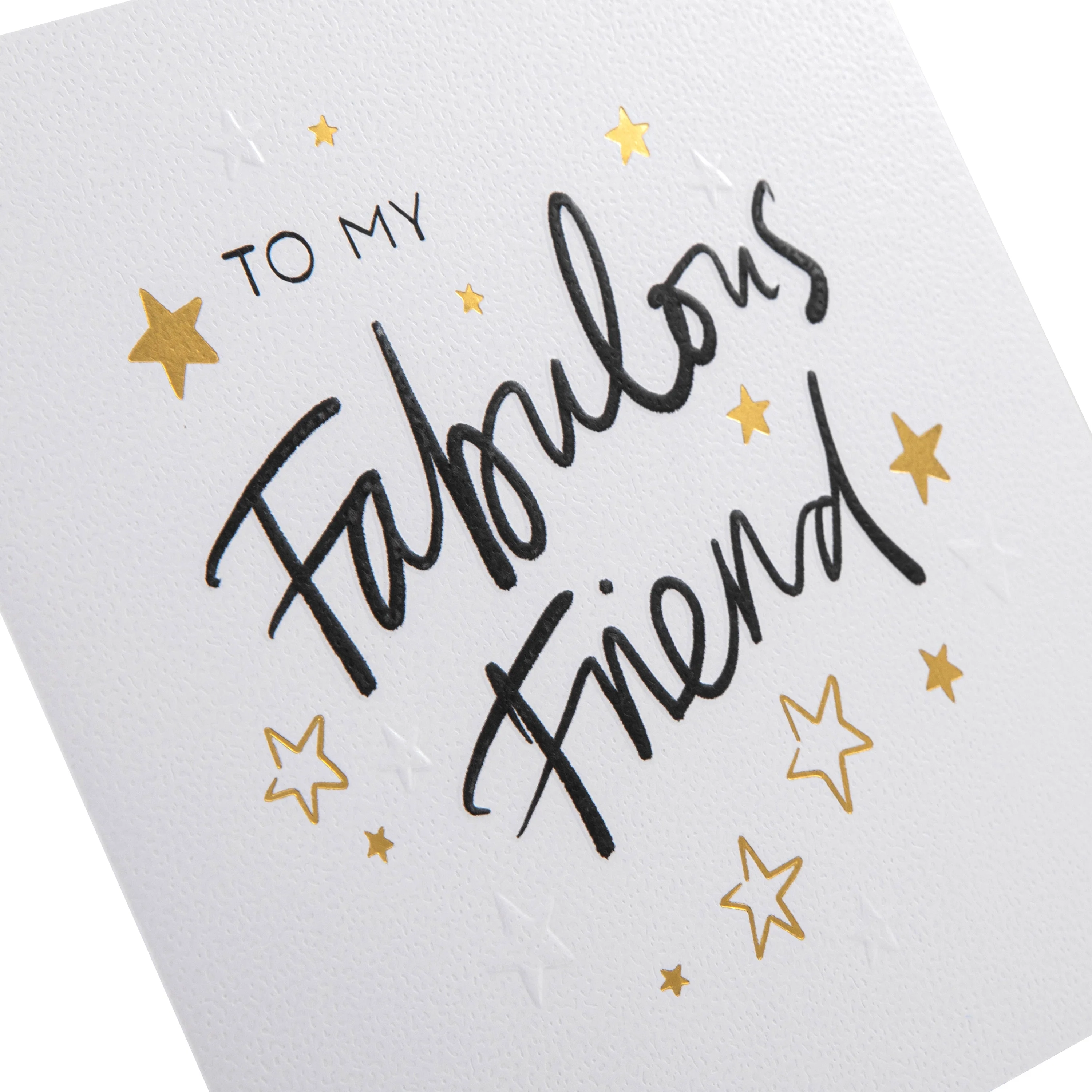 Celebration Card for Friend - Inkwave Typography Design - Image 2