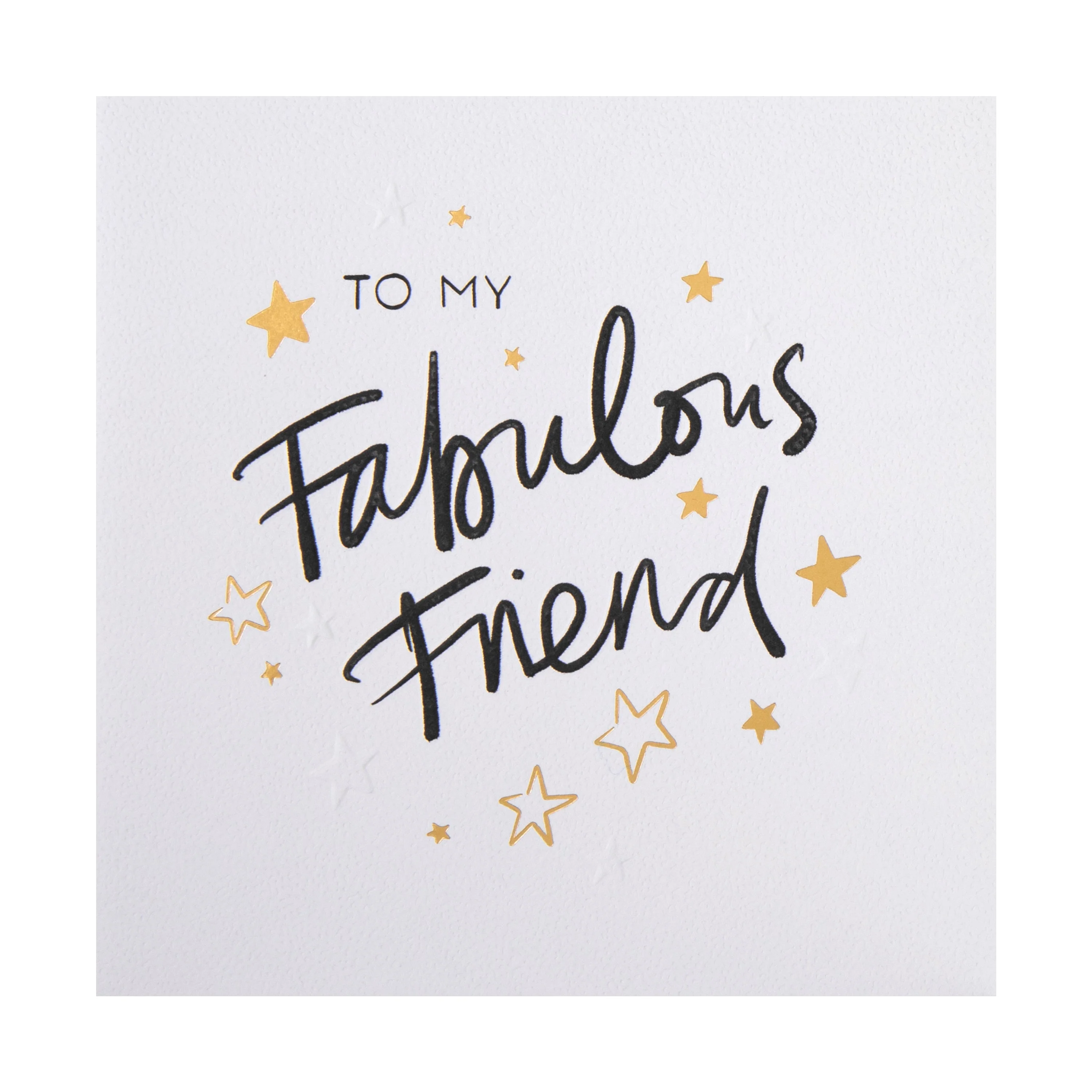 Celebration Card for Friend - Inkwave Typography Design - Image 3