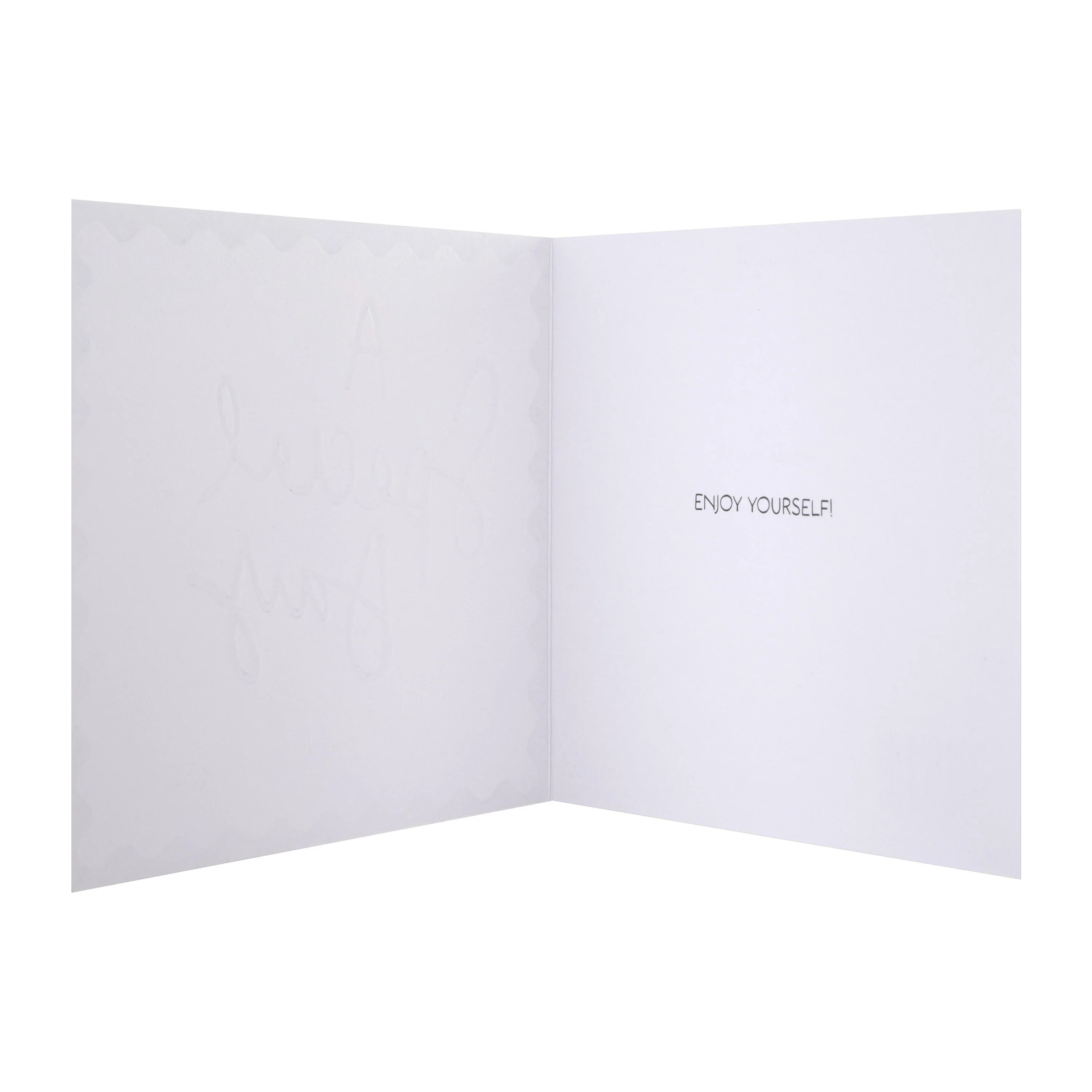 Celebration Card for Special Person - Inkwave Typography Design - Image 2