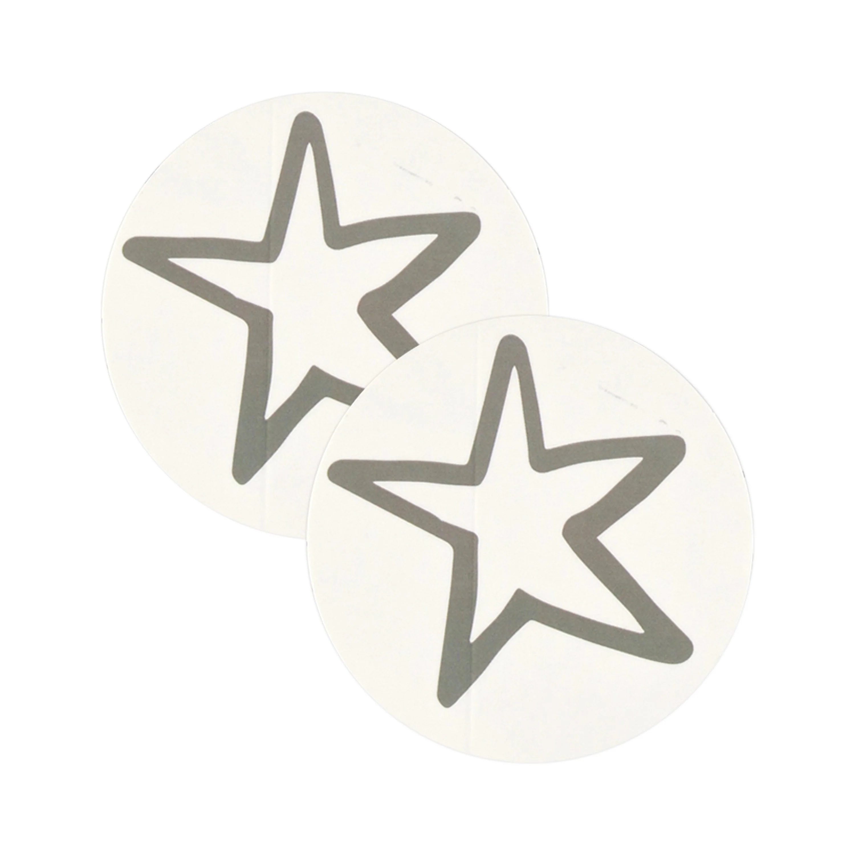 Celebration Wrapping Paper and Gift Tag Pack Bundle - 4 Sheets and 4 Tags in 2 Silver Star Designs - Image 5