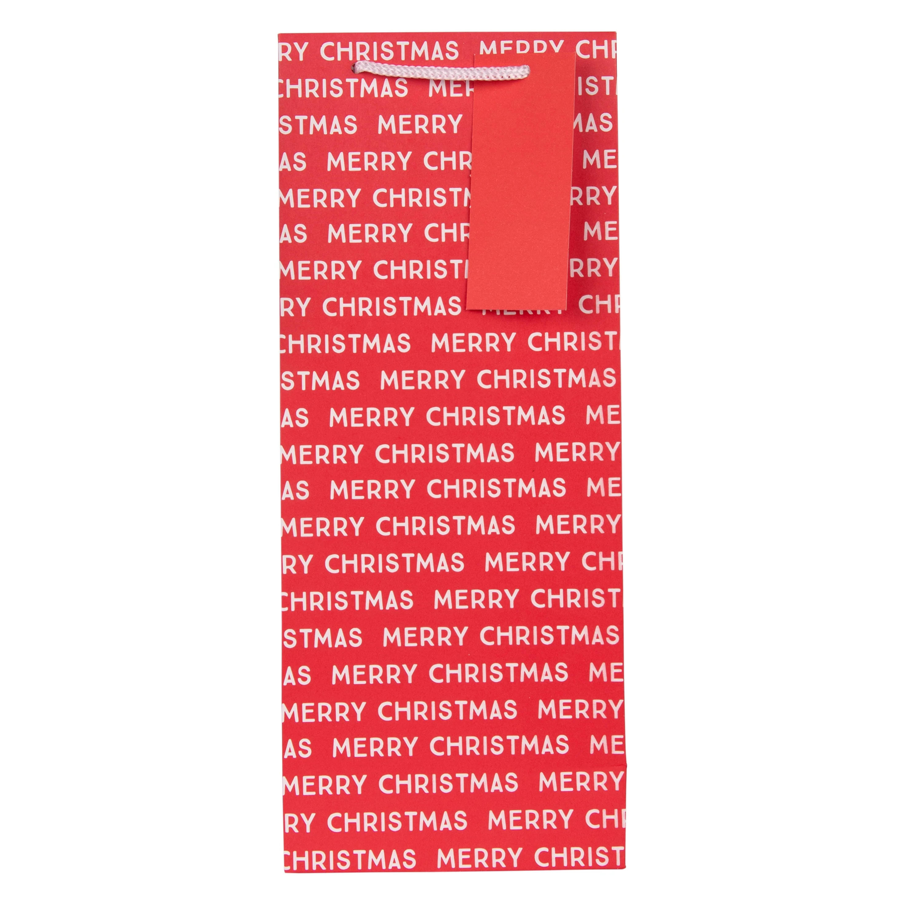 Christmas Bottle Gift Bags - Pack of 3 in 3 Contemporary Festive Designs - Image 5