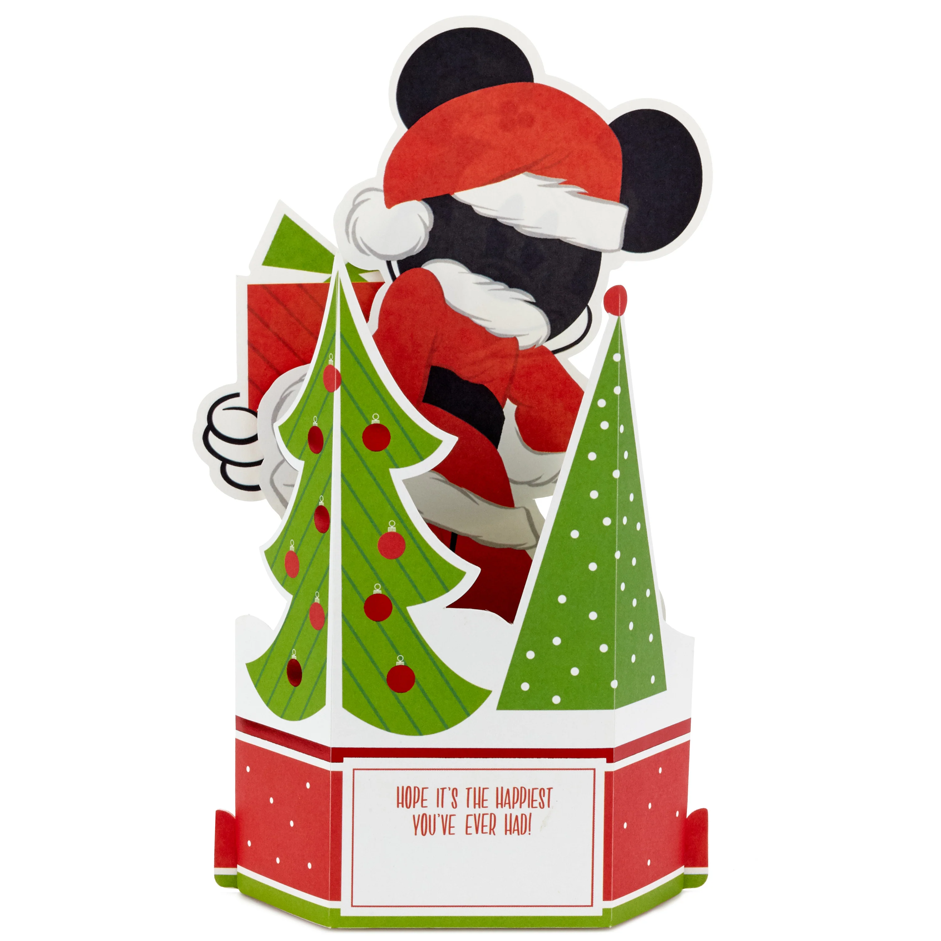 Christmas Card - 3D Pop Up Disney Mickey Mouse Gift Design - Image 2