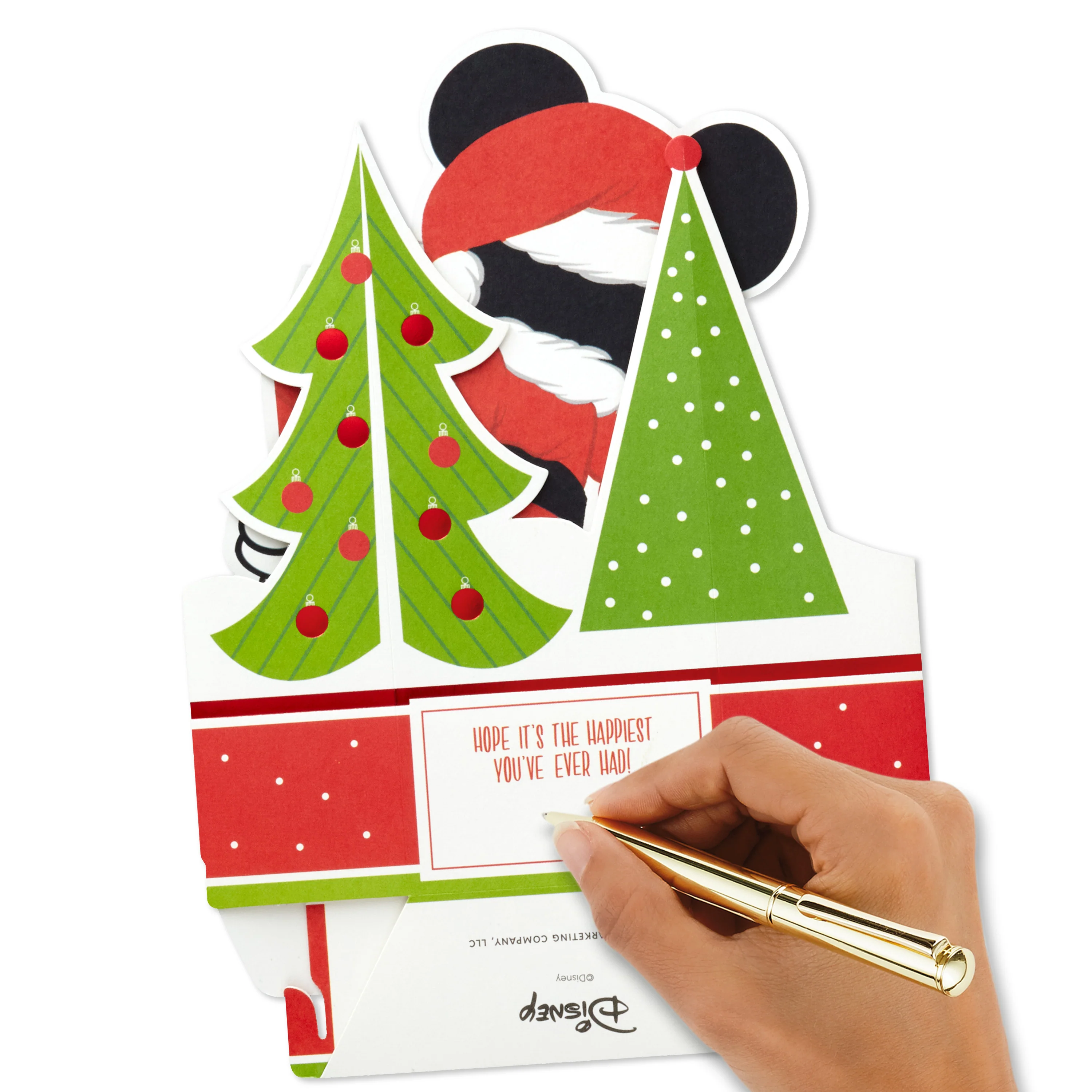 Christmas Card - 3D Pop Up Disney Mickey Mouse Gift Design - Image 6