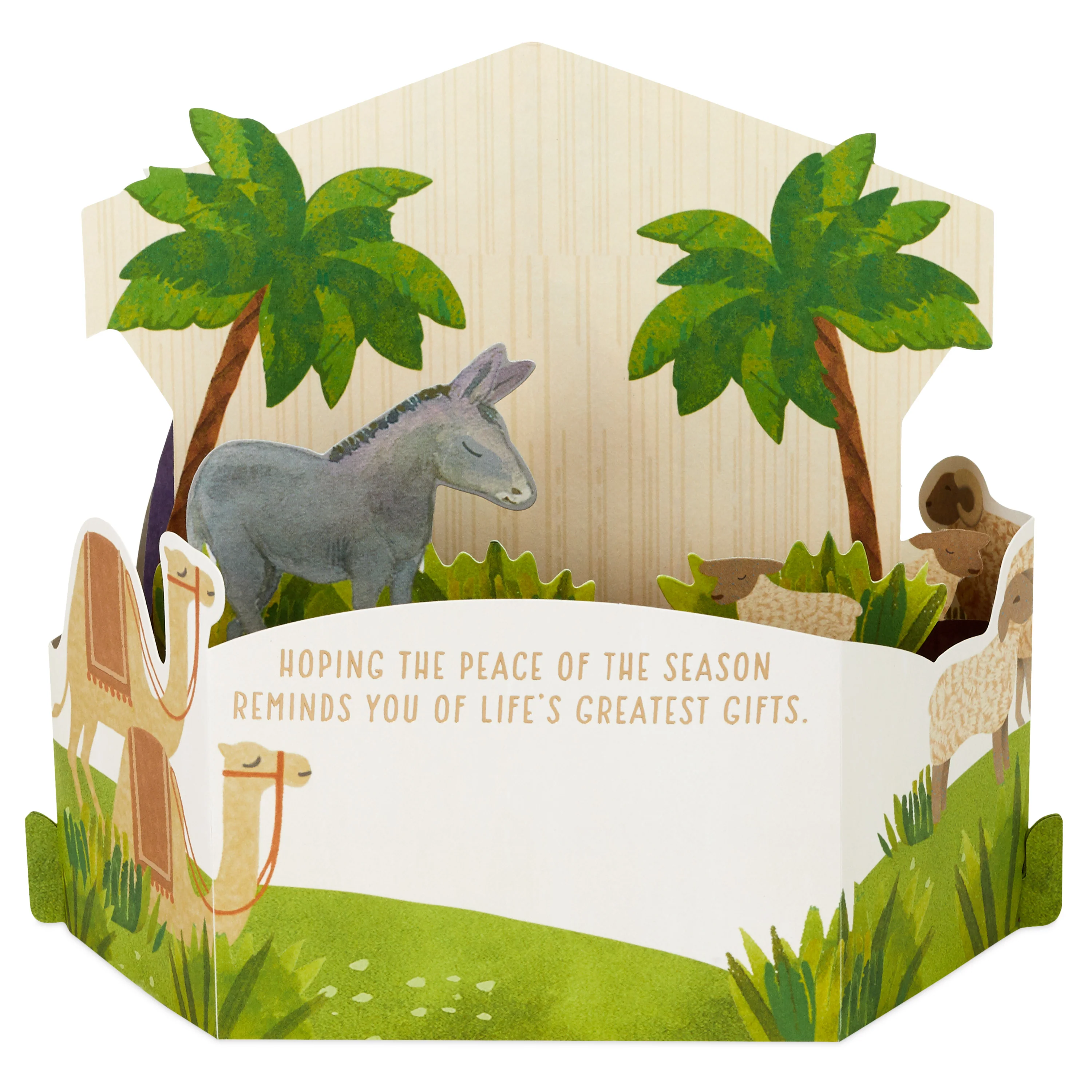 Christmas Card - 3D & Pop-Up Nativity Scene Design - Image 4