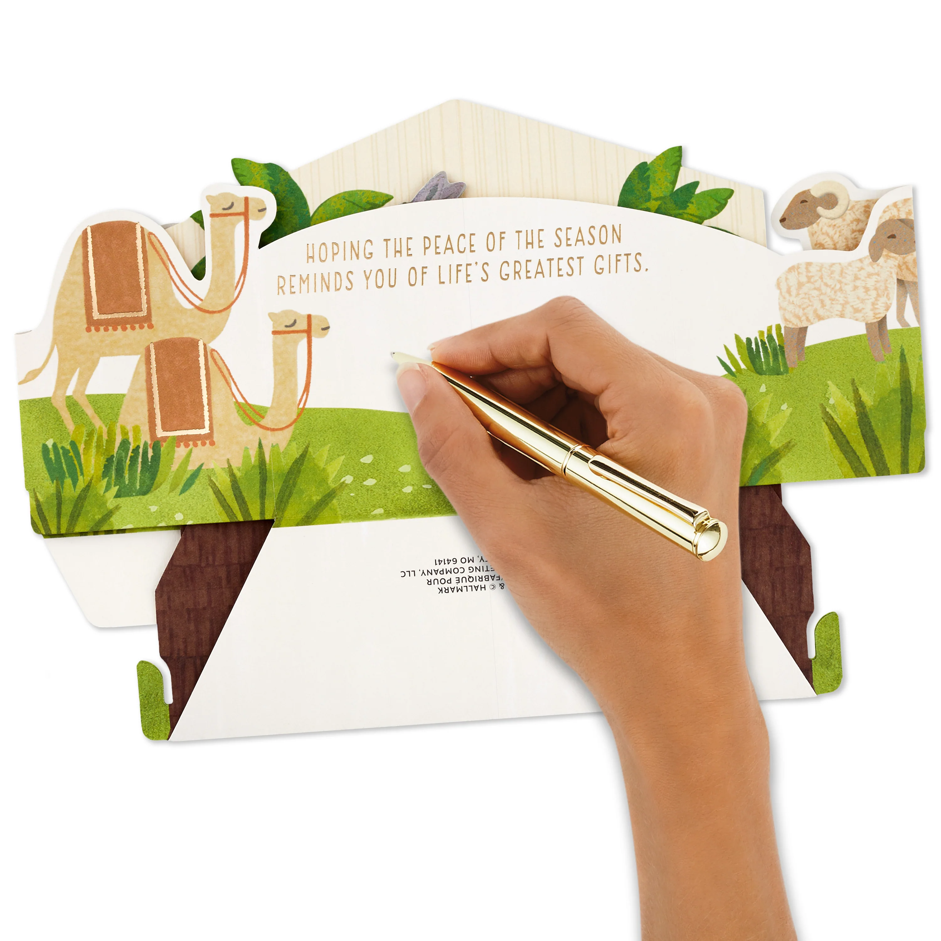 Christmas Card - 3D & Pop-Up Nativity Scene Design - Image 5