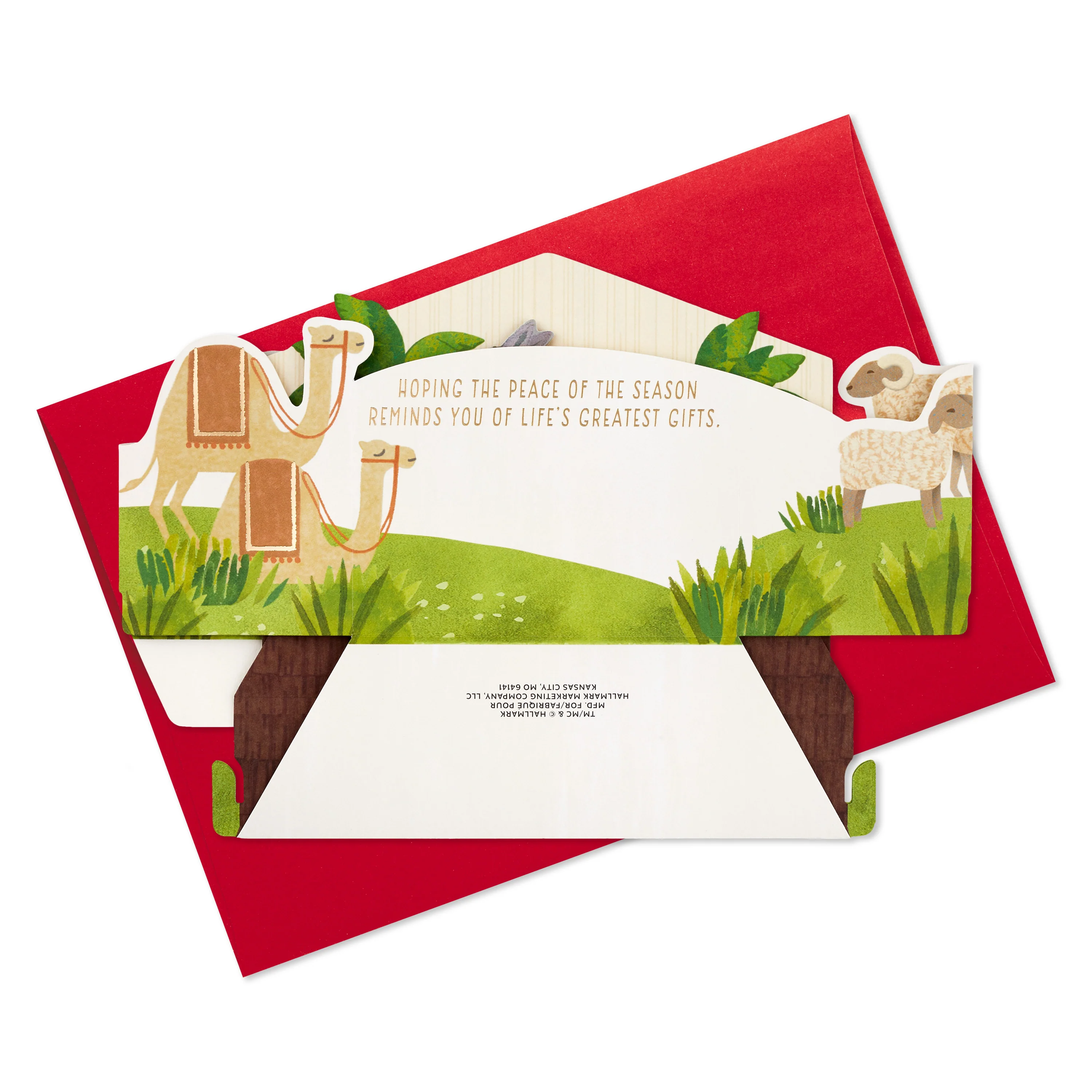 Christmas Card - 3D & Pop-Up Nativity Scene Design - Image 6