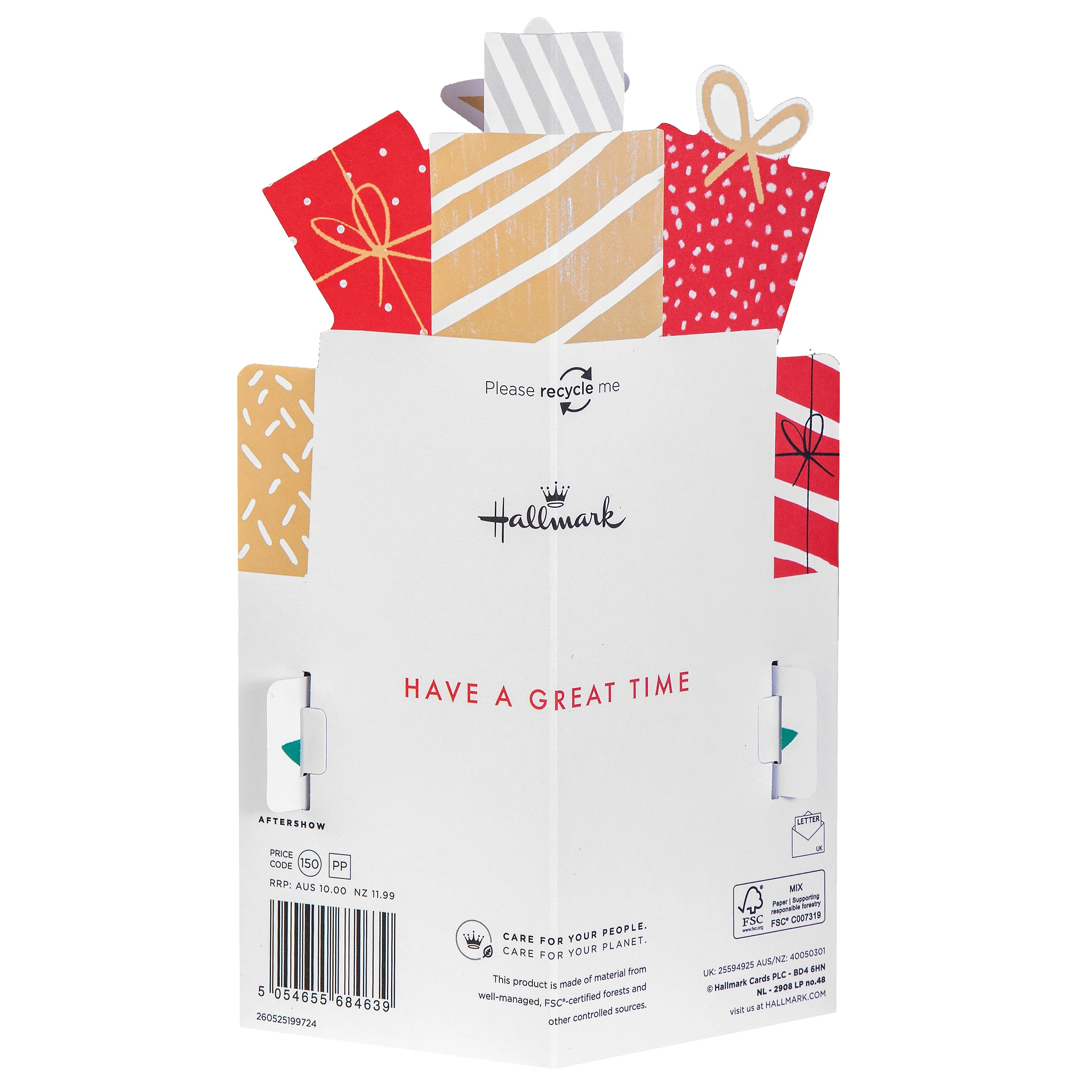 Christmas Card for Dad - 3D Pop-Up Christmas Tree Design - Image 5