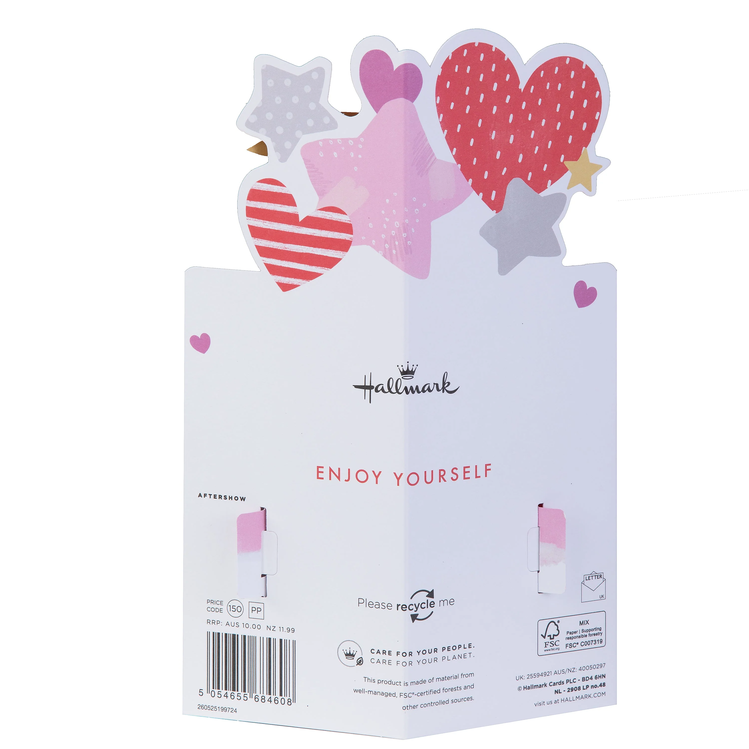 Christmas Card for Daughter - 3D Pop-Up Snowman Design - Image 5