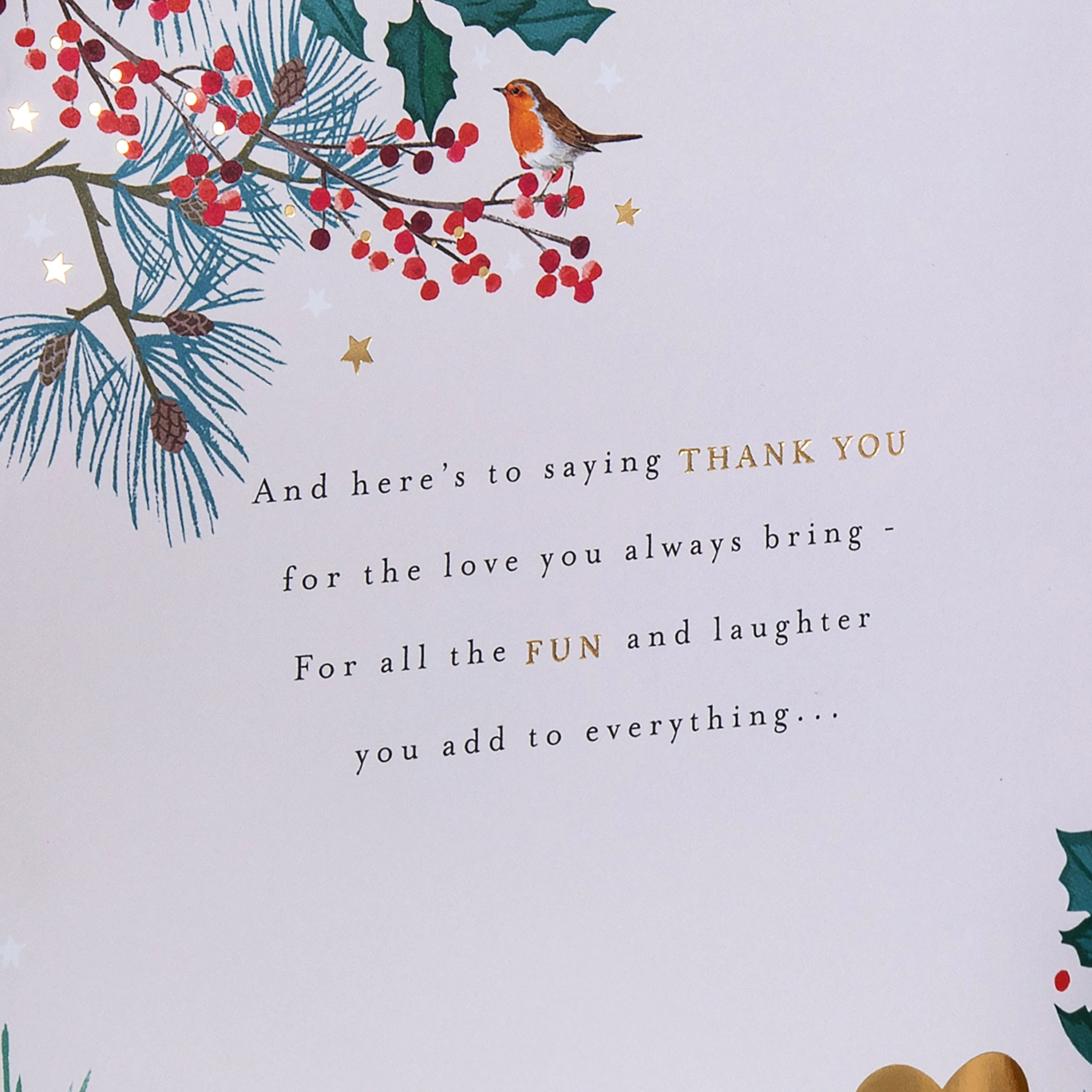 Christmas Card for Grandad - Traditional Illustrated Winter Forest Scene - Image 8