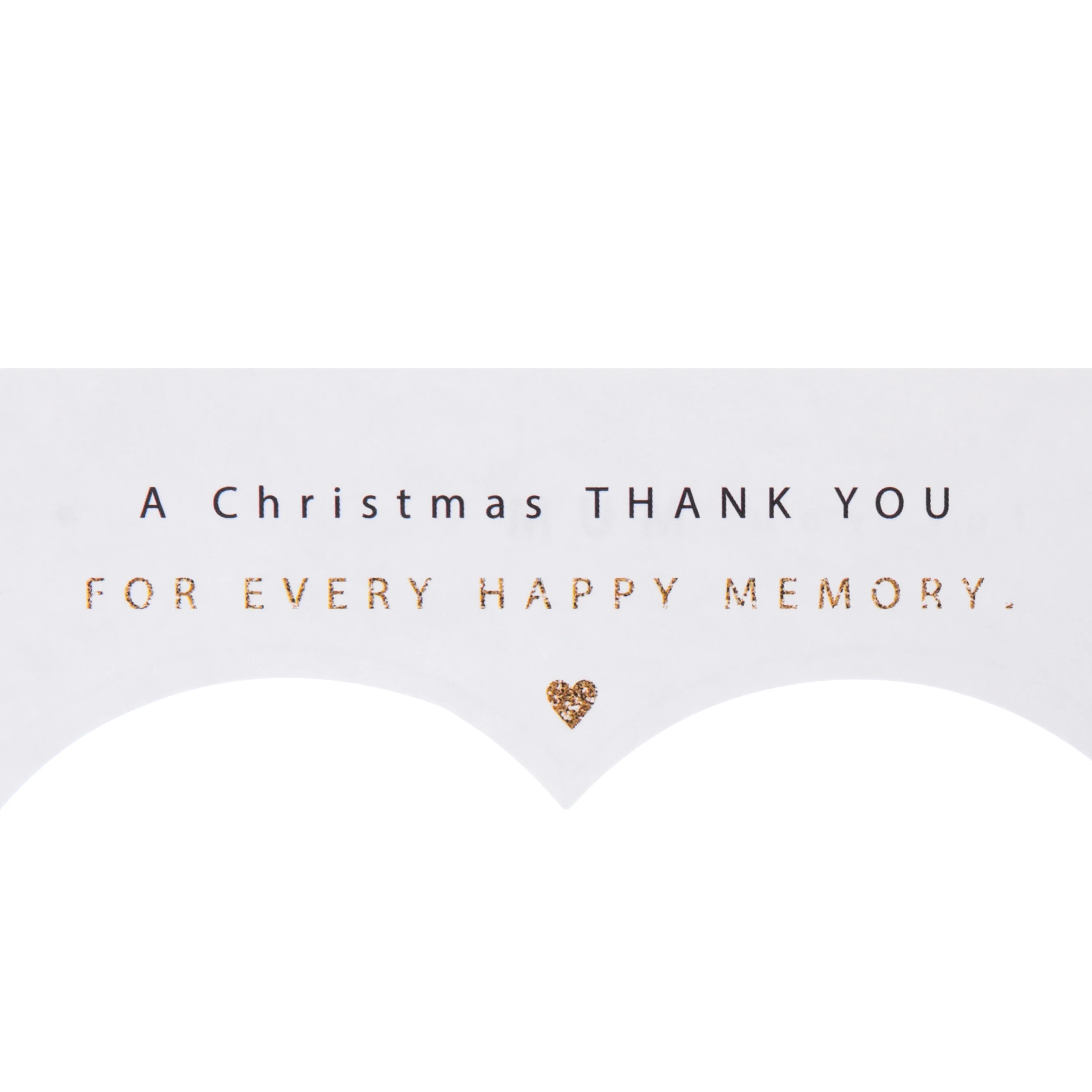 Christmas Card for Mum - 3D Effect Snowflake Design - Image 3