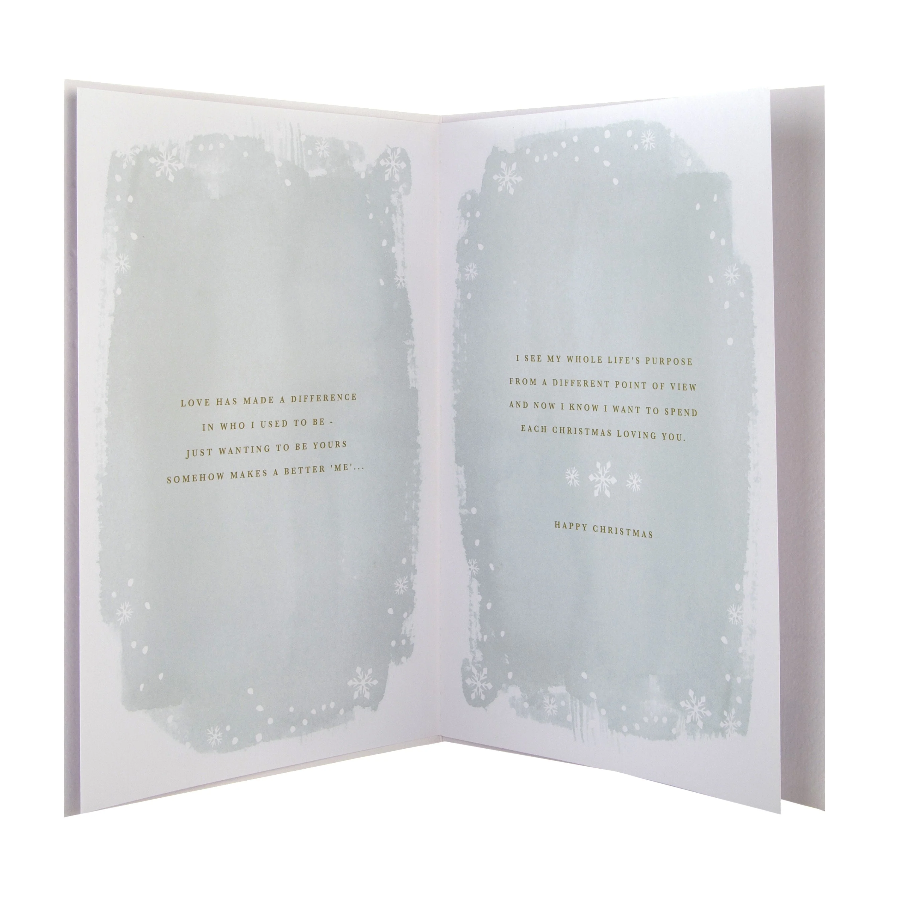 Christmas Card for One I Love - Contemporary Illustrated Design - Image 2