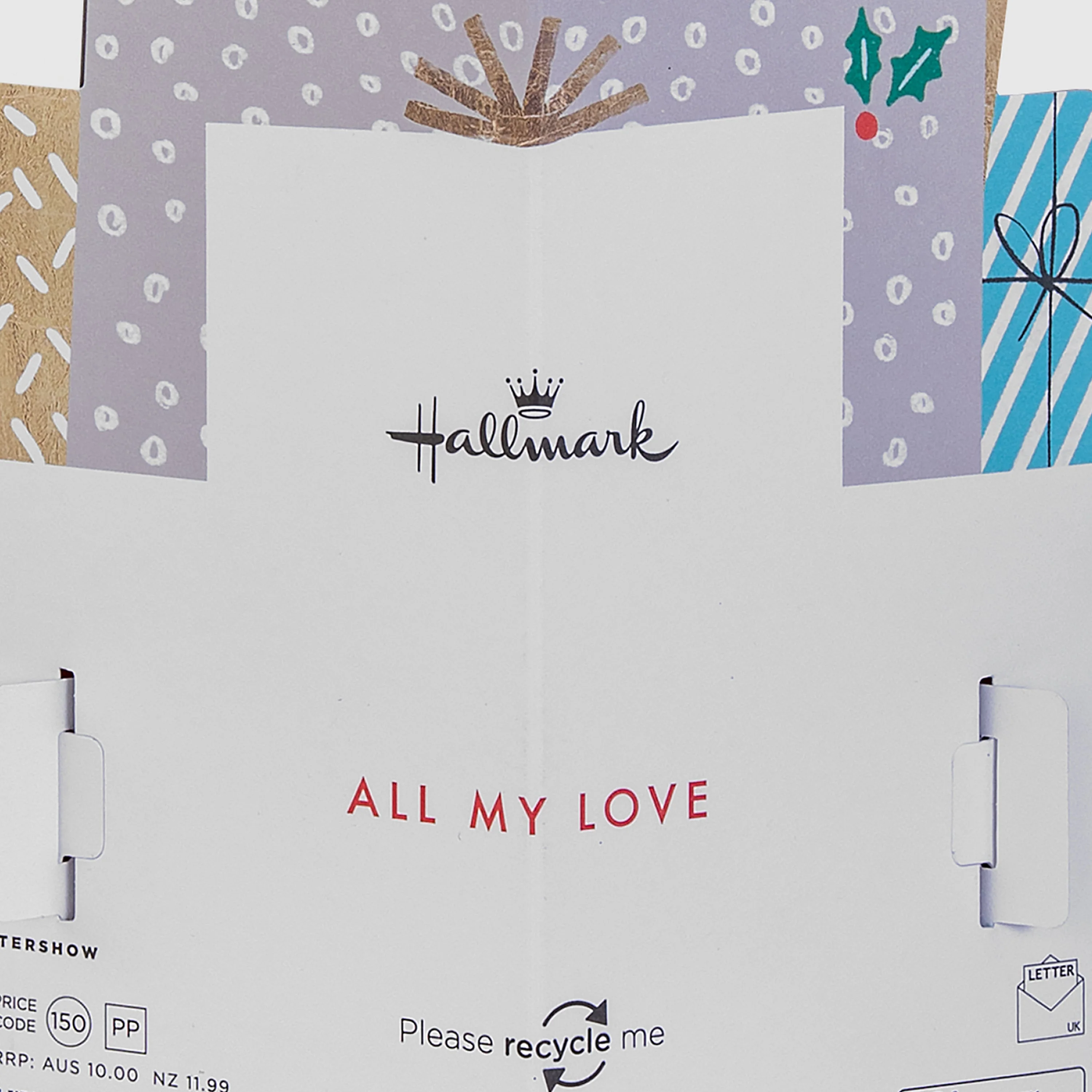 Christmas Card for Partner - 3D Pop-Up Presents Design - Image 6
