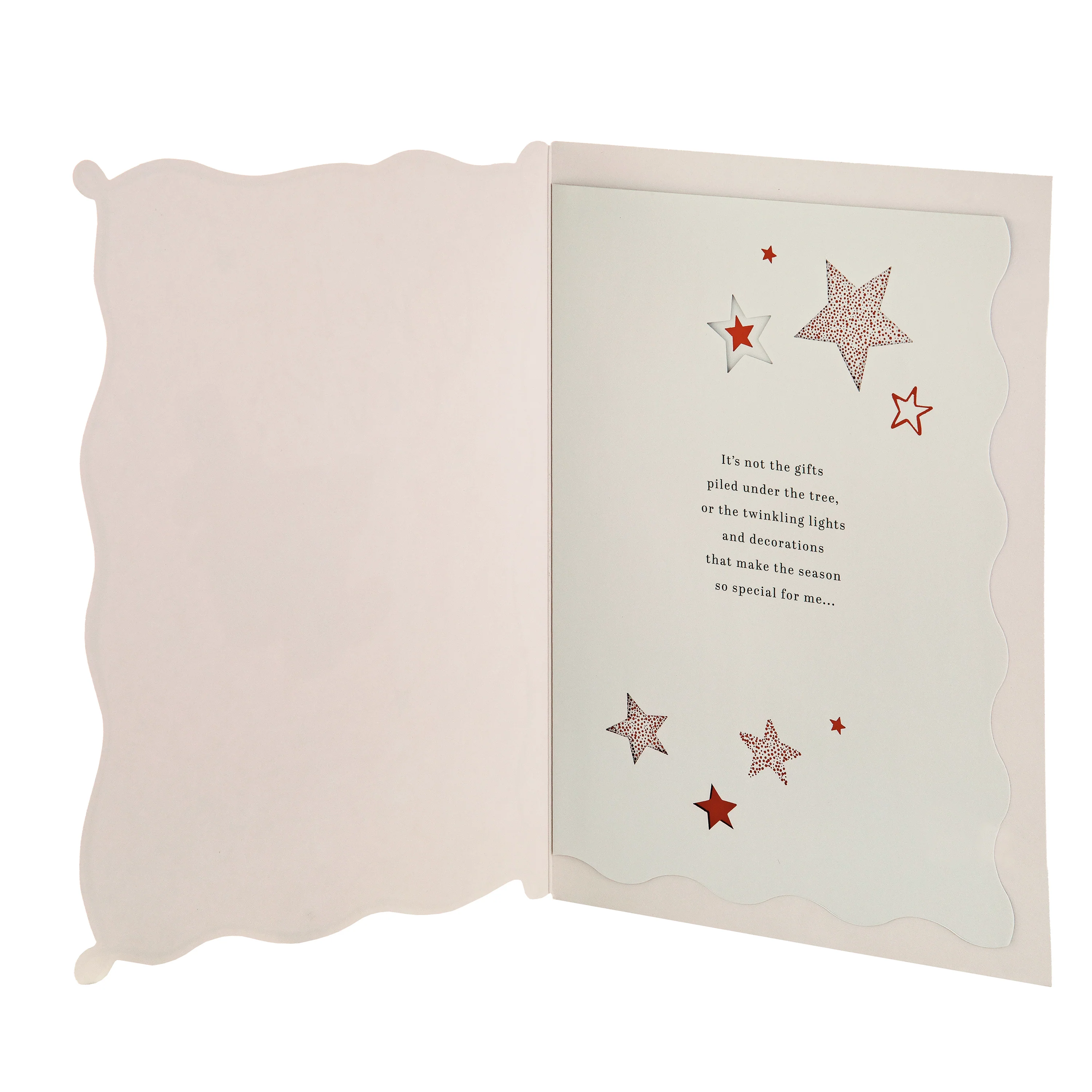 Christmas Card for the One I Love - Bottle of Fizz Design - Image 2