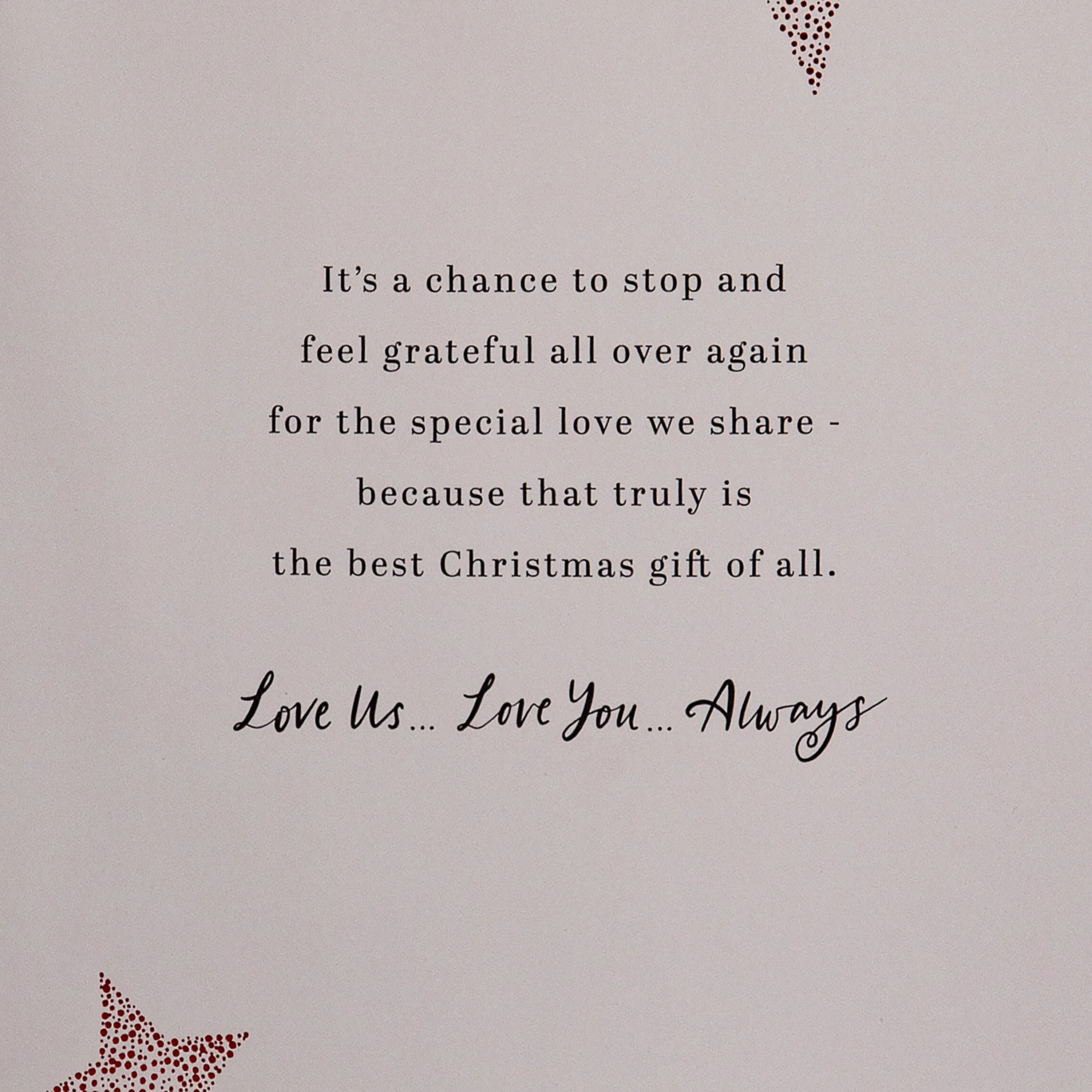 Christmas Card for the One I Love - Bottle of Fizz Design - Image 6