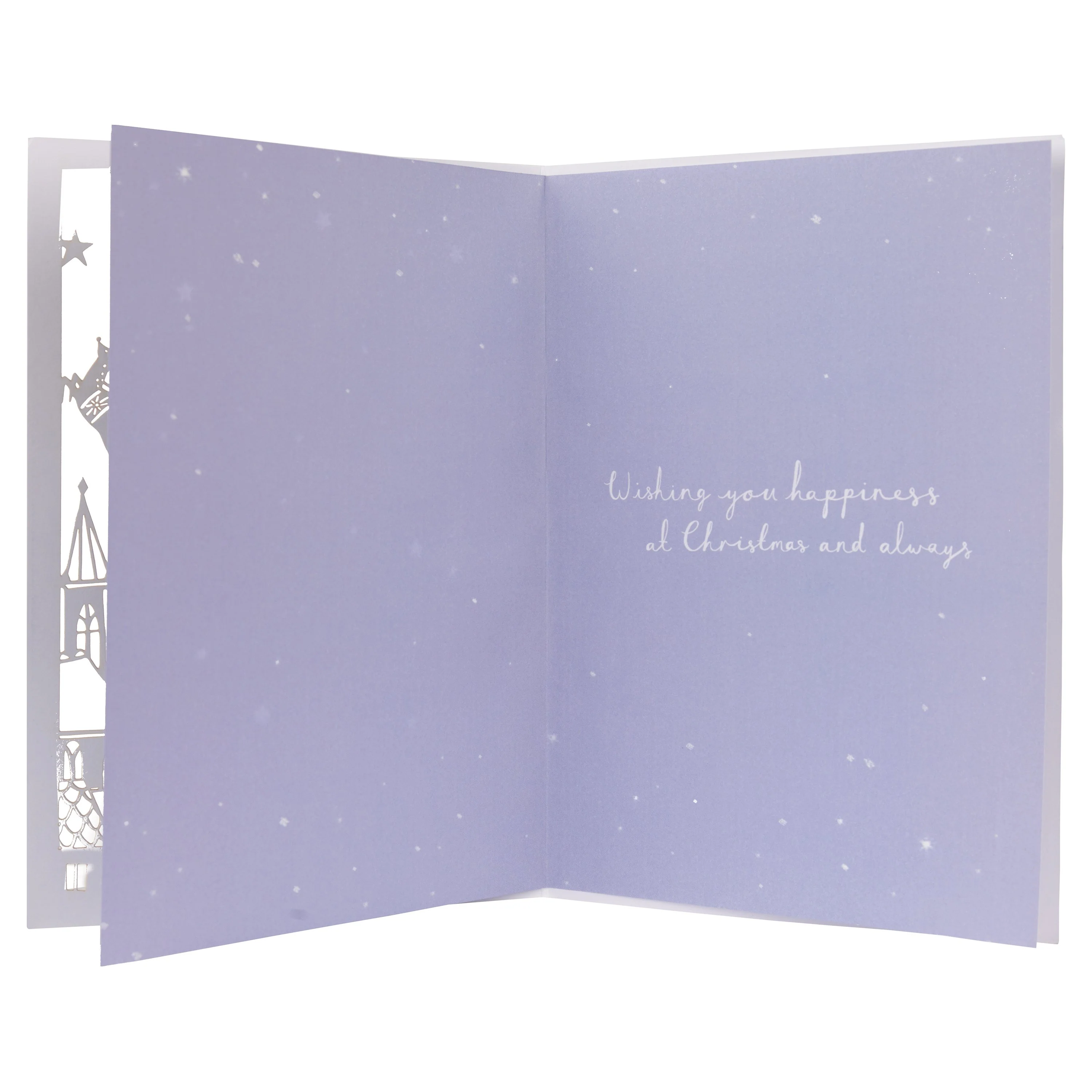 Christmas Card for the One I Love - Laser-cut Festive Design - Image 2