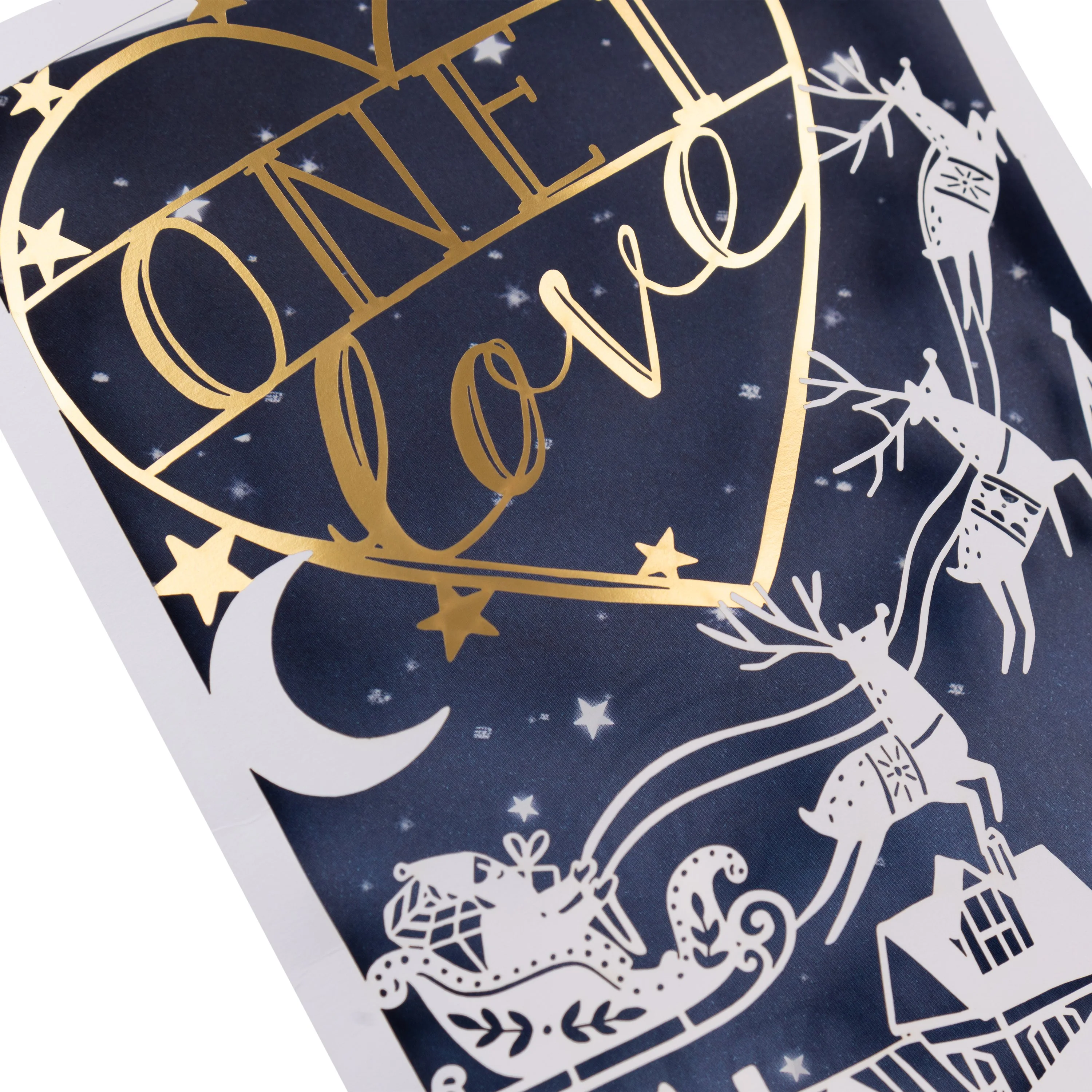 Christmas Card for the One I Love - Laser-cut Festive Design - Image 3