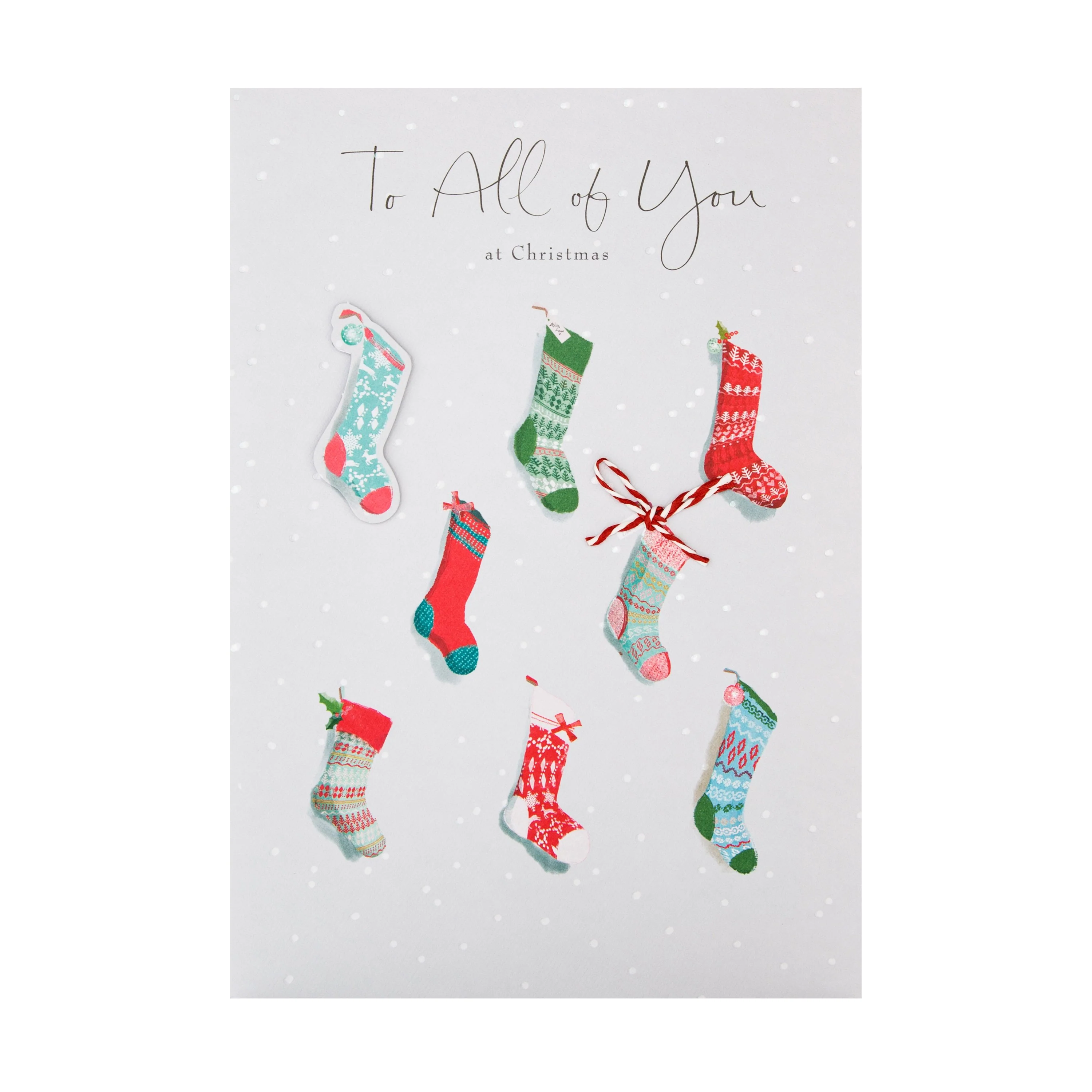 Christmas Card To All - Classic Lucy Cromwell Illustrated Design - Image 3